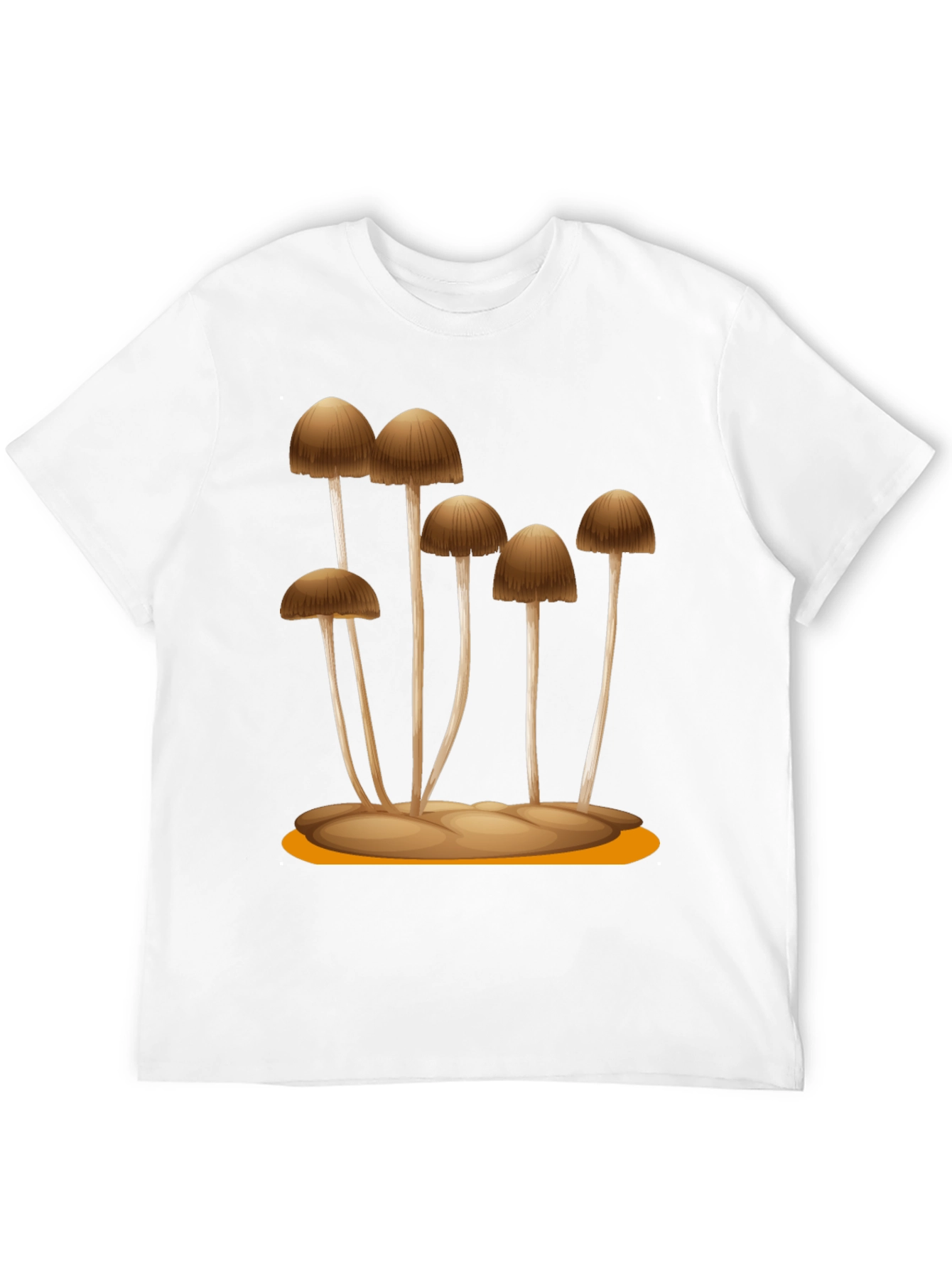 Mushroom Graphic Tee - Unique Nature Design