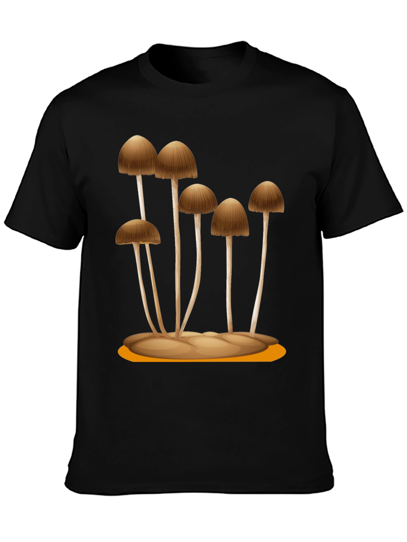 Mushroom Graphic Tee - Unique Nature Design