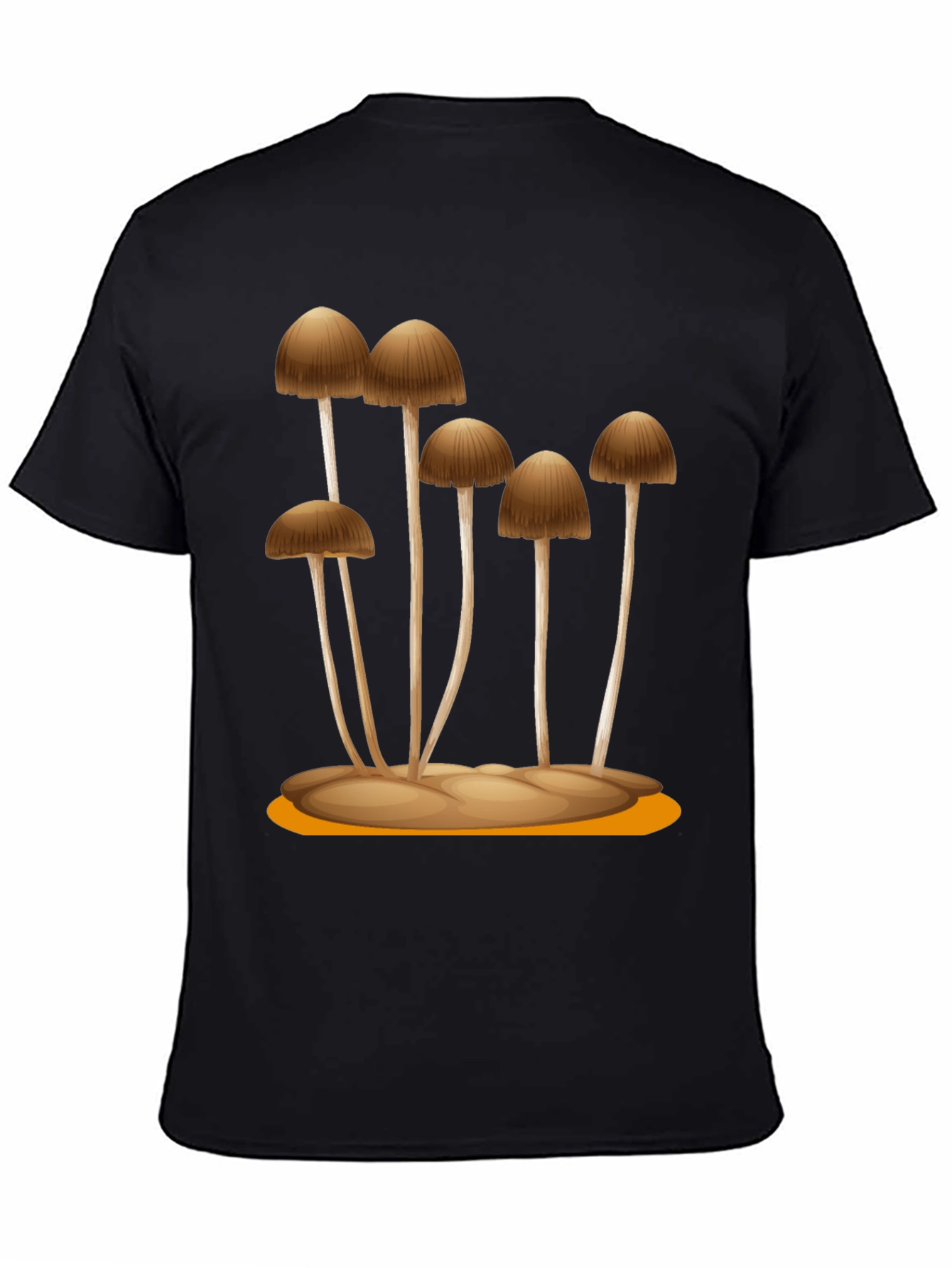 Mushroom Graphic Tee - Unique Nature Design