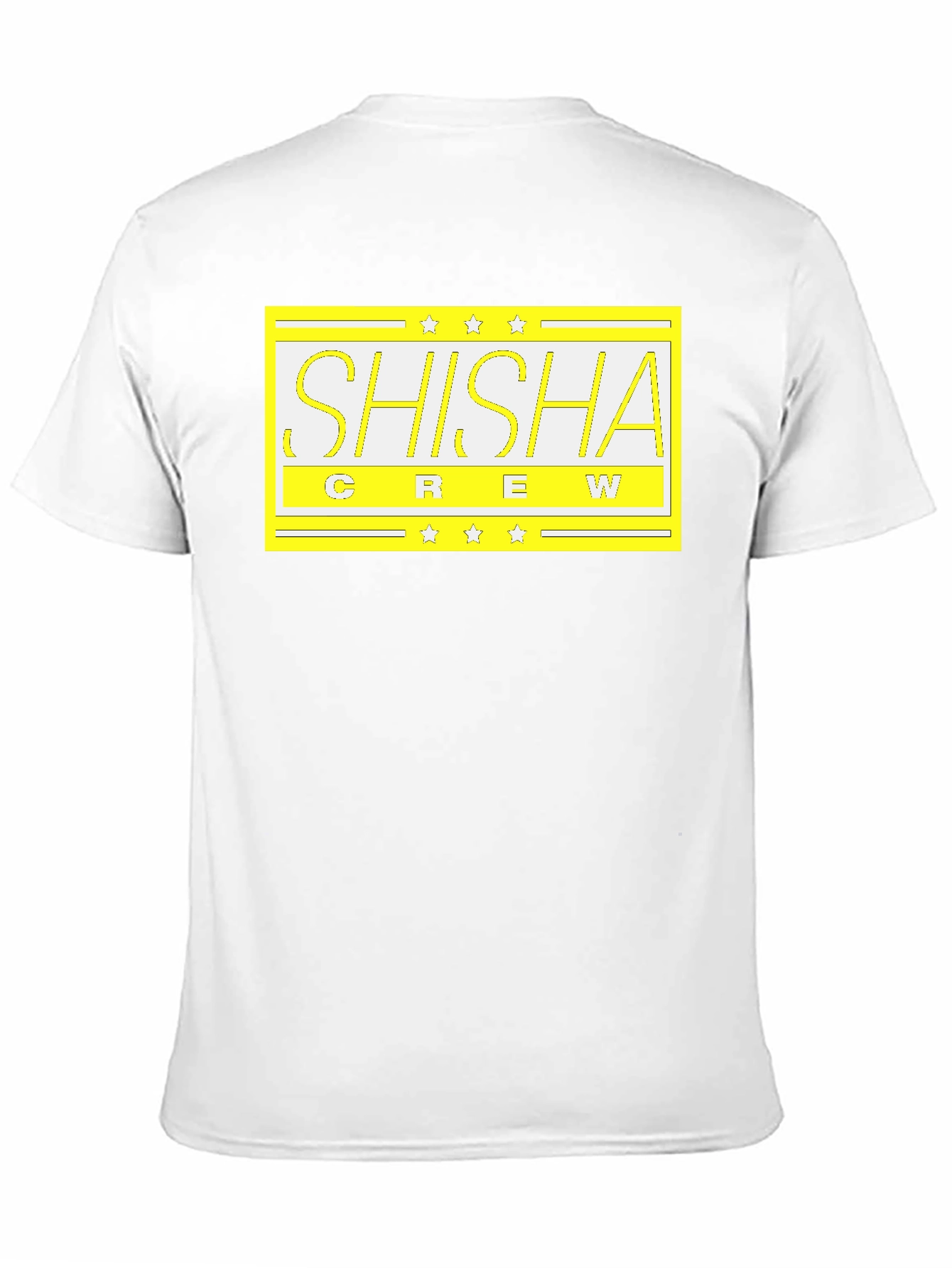 Shisha Crew Graphic Tee - Black Cotton T-Shirt