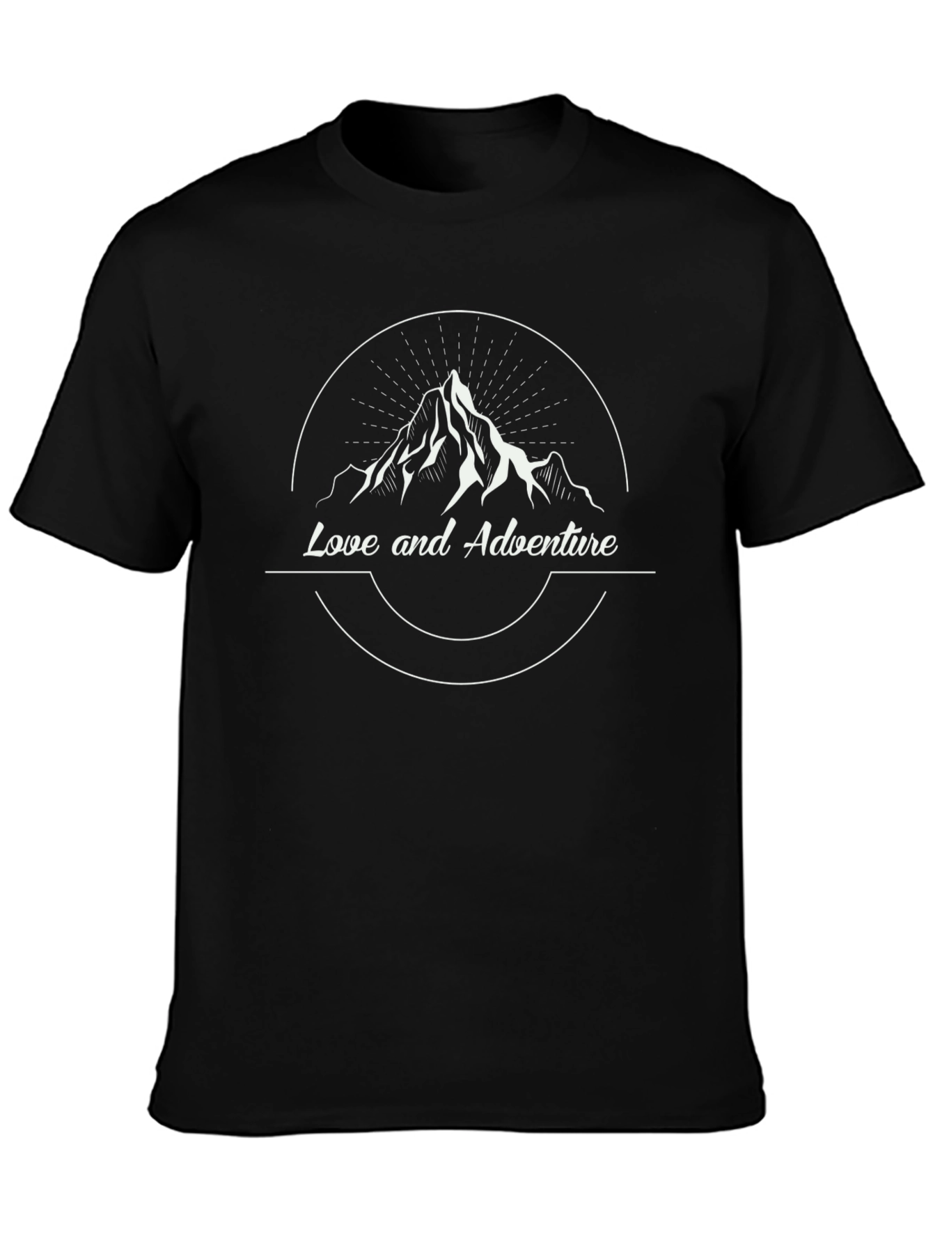 Love and Adventure Mountain Graphic Tee
