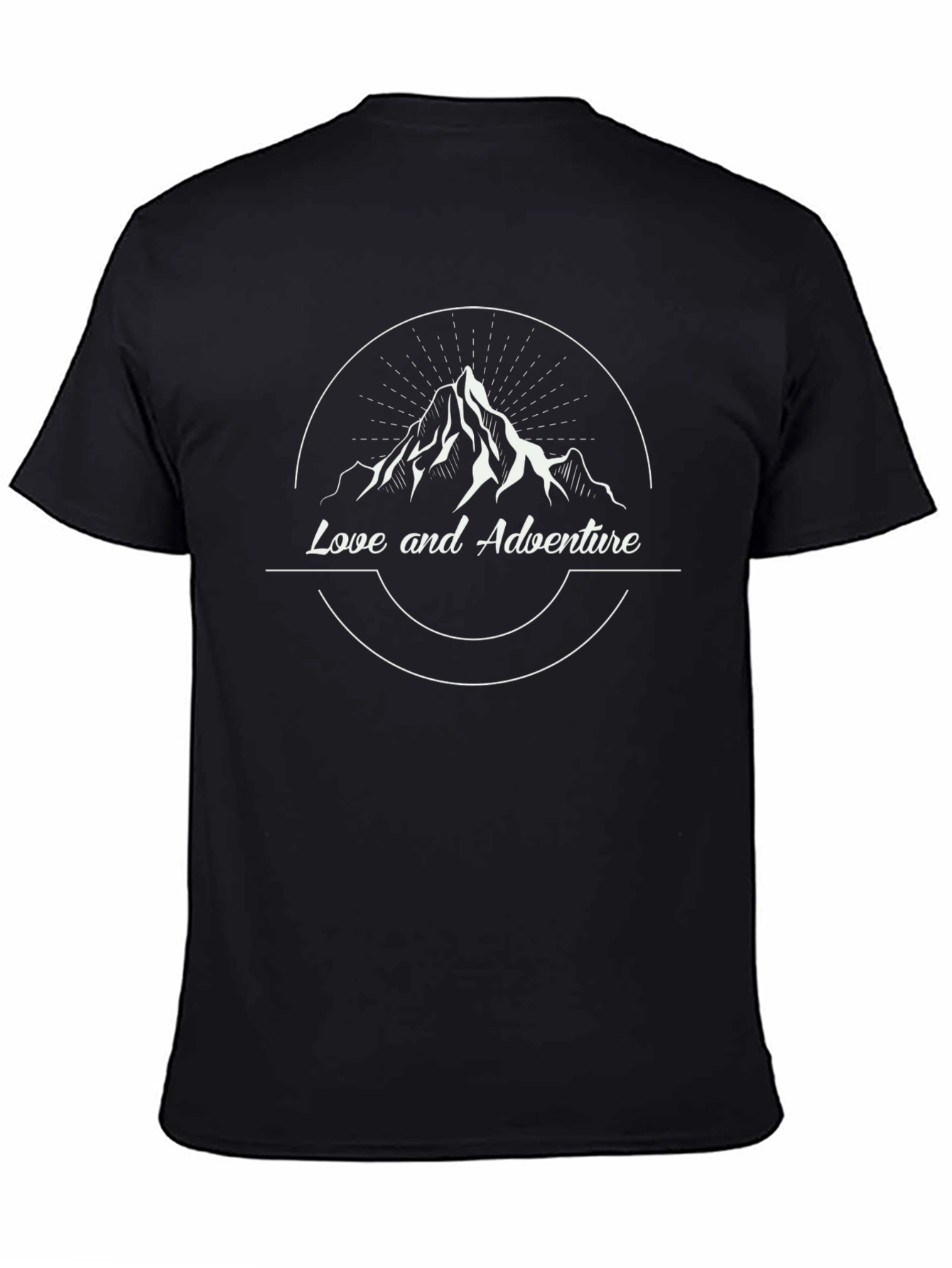 Love and Adventure Mountain Graphic Tee