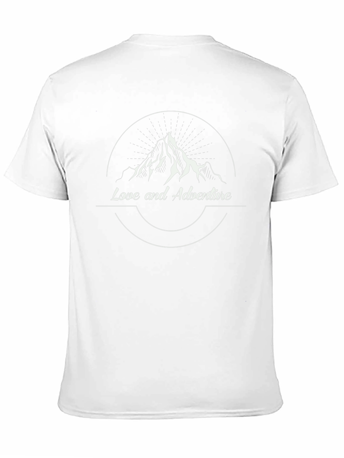 Love and Adventure Mountain Graphic Tee