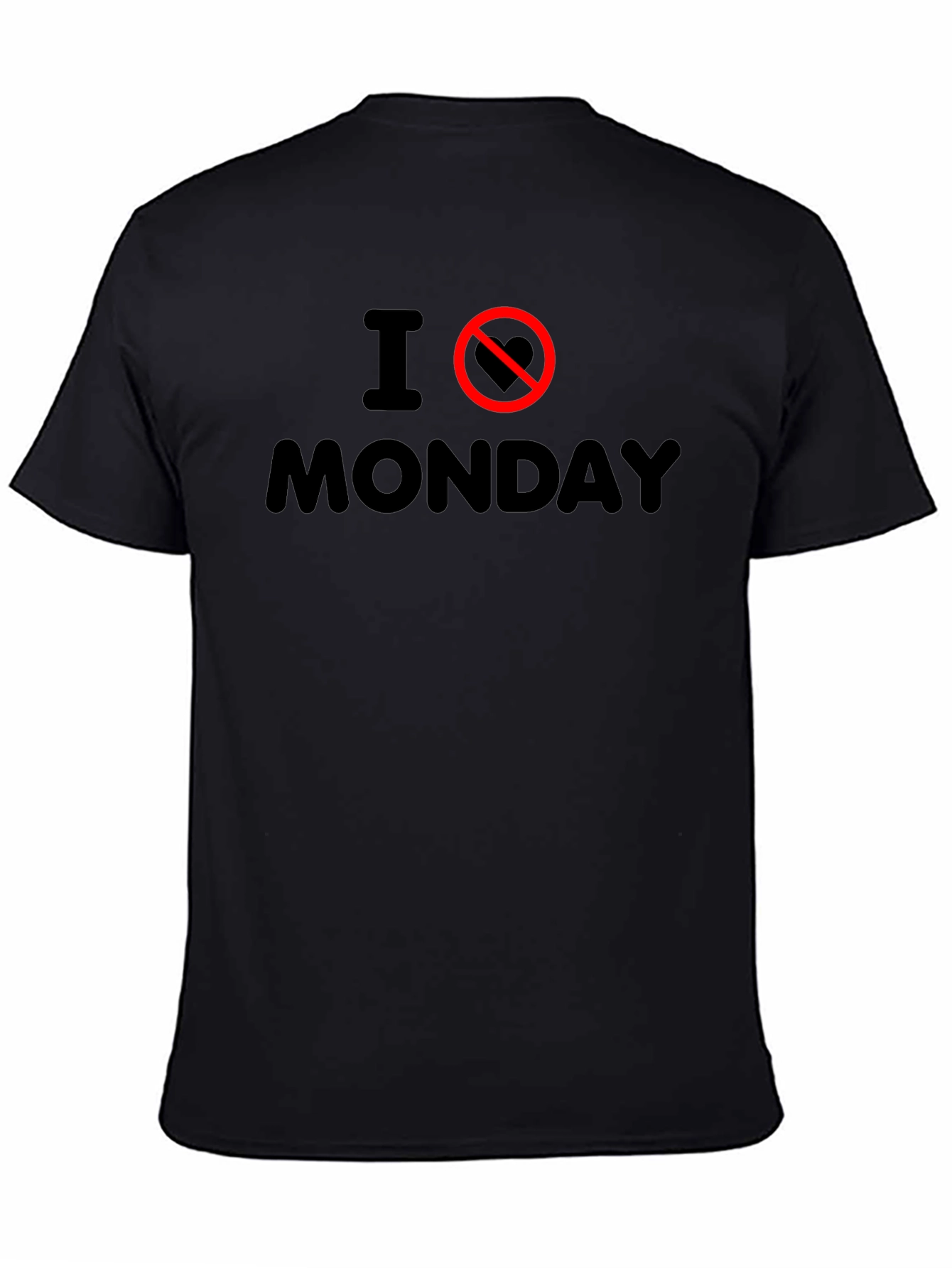 I Hate Monday Graphic Tee - Anti-Monday T-Shirt