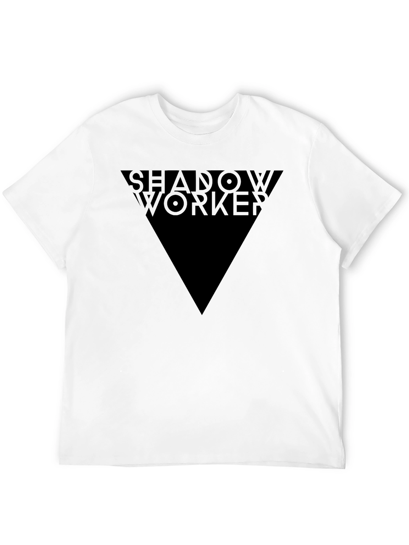 Shadow Worker Mens Black Graphic Tee