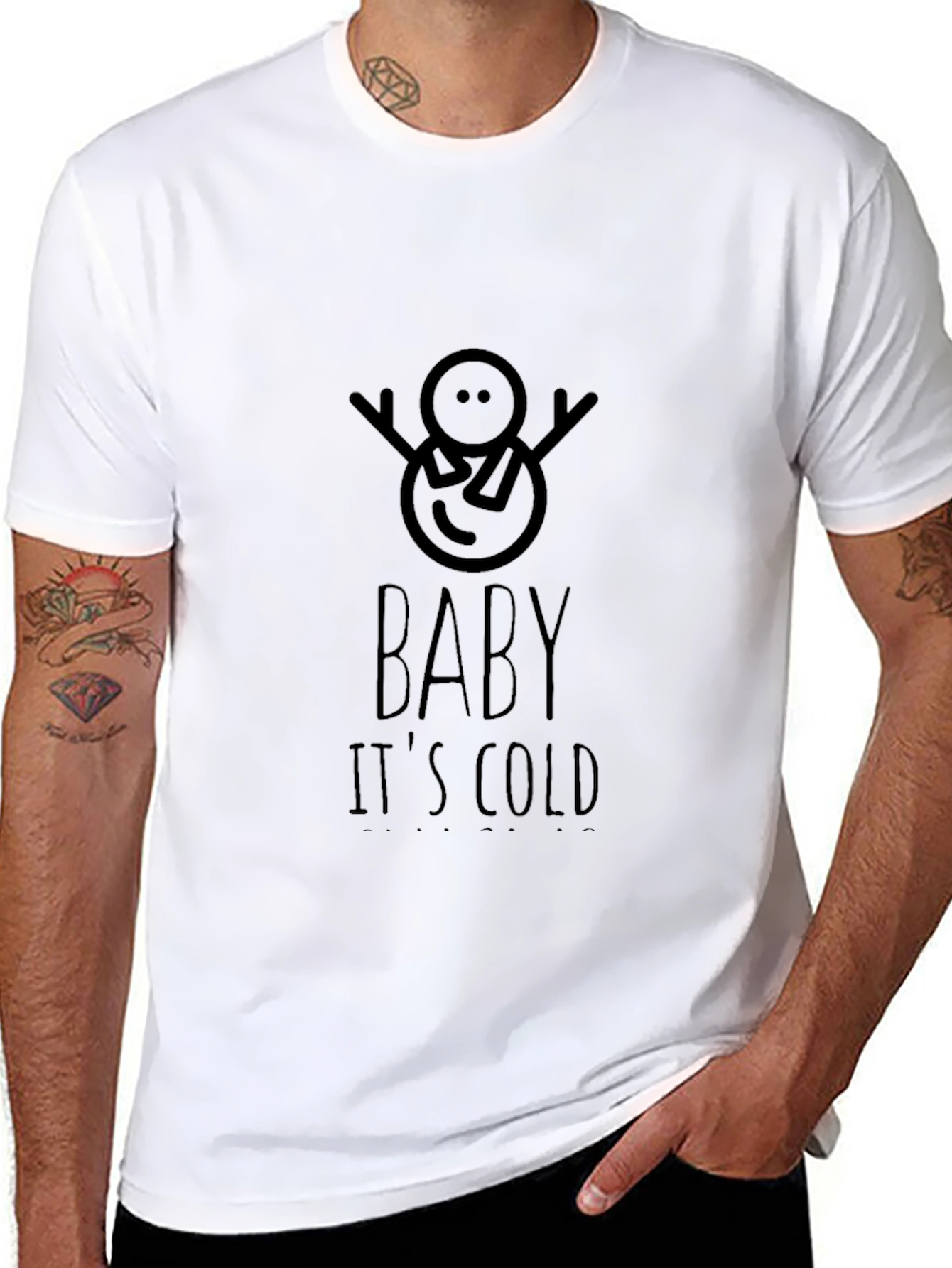 Baby Its Cold Outside Graphic Tee