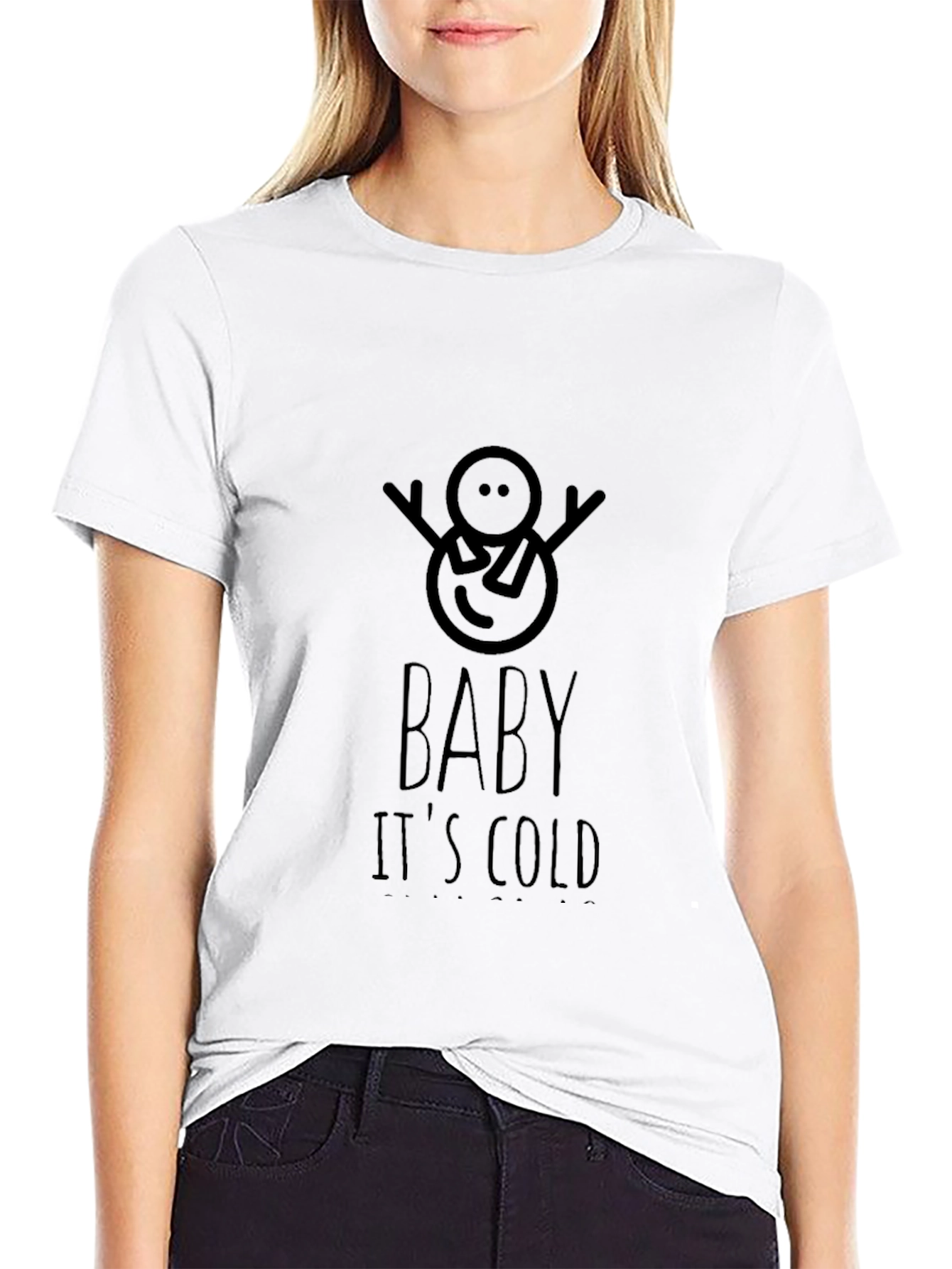 Baby Its Cold Outside Graphic Tee