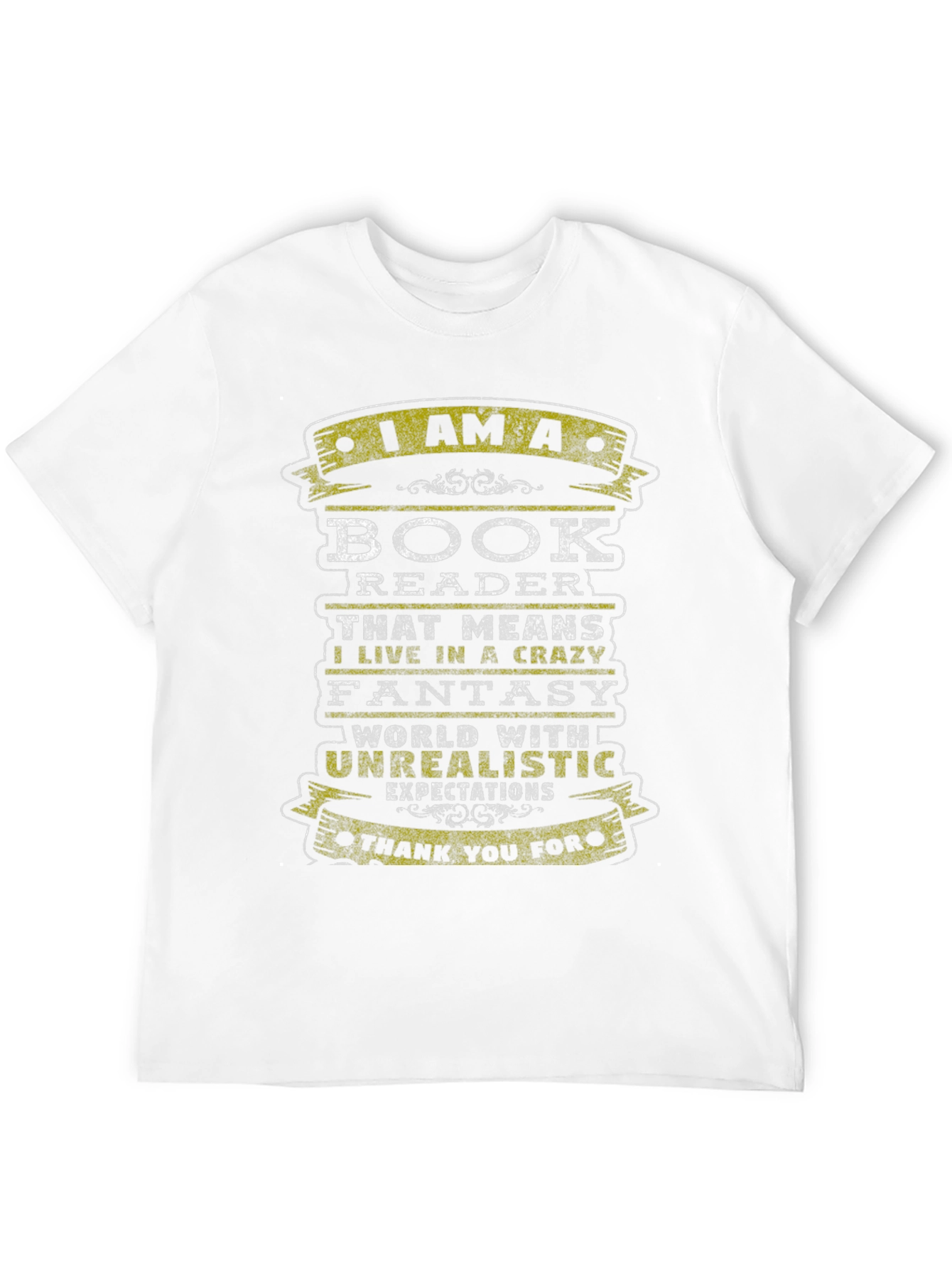 Book Reader Fantasy World T-Shirt