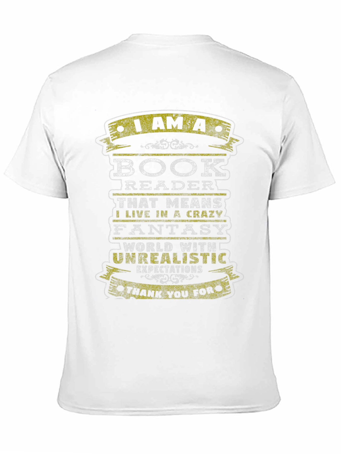Book Reader Fantasy World T-Shirt