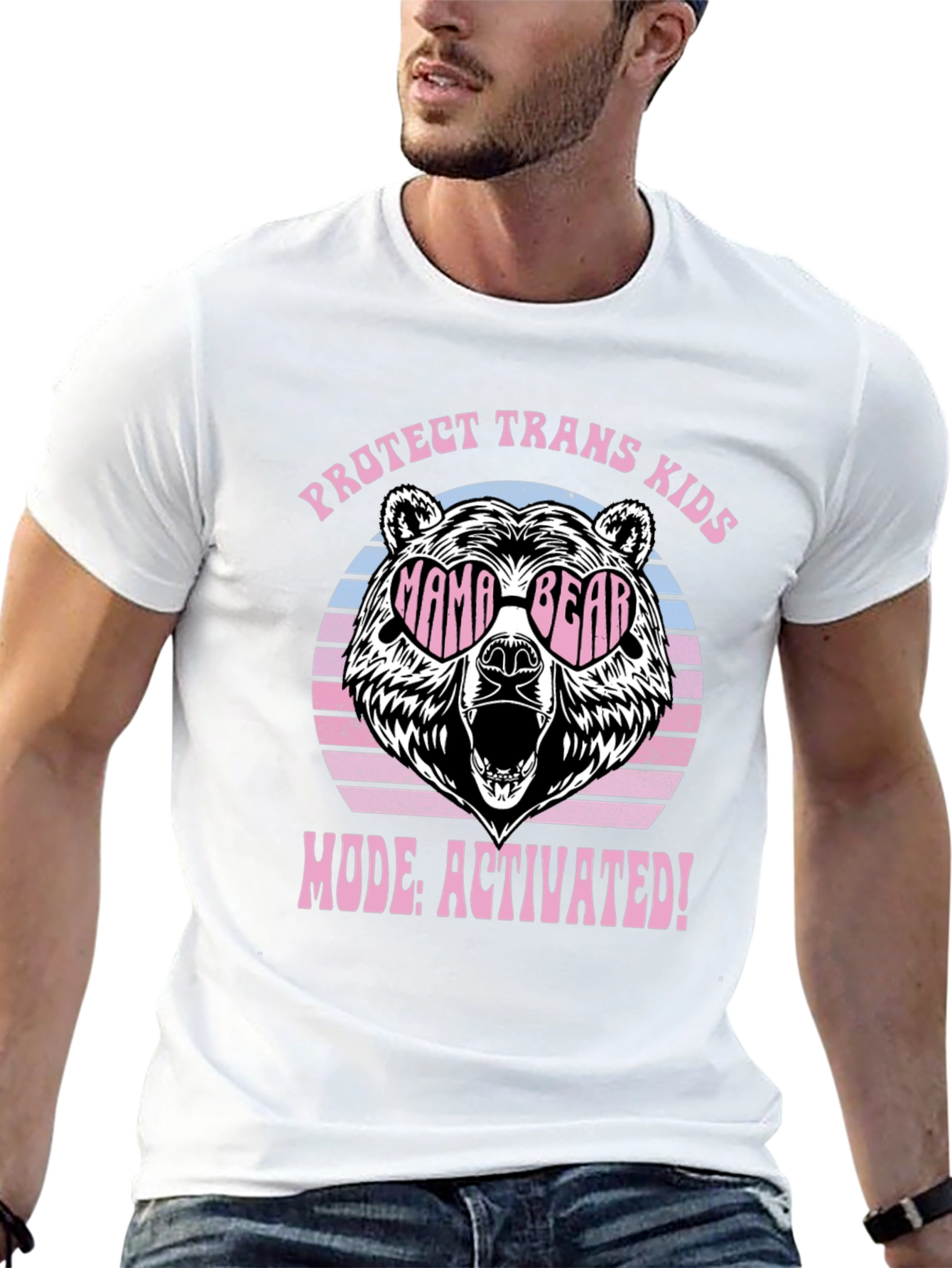 Protect Trans Kids Mama Bear Mode Activated T-Shirt