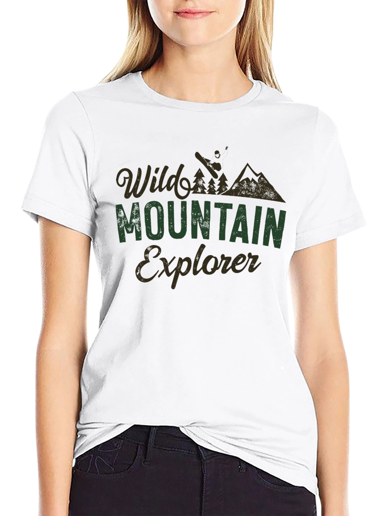 Wild Mountain Explorer Graphic T-Shirt