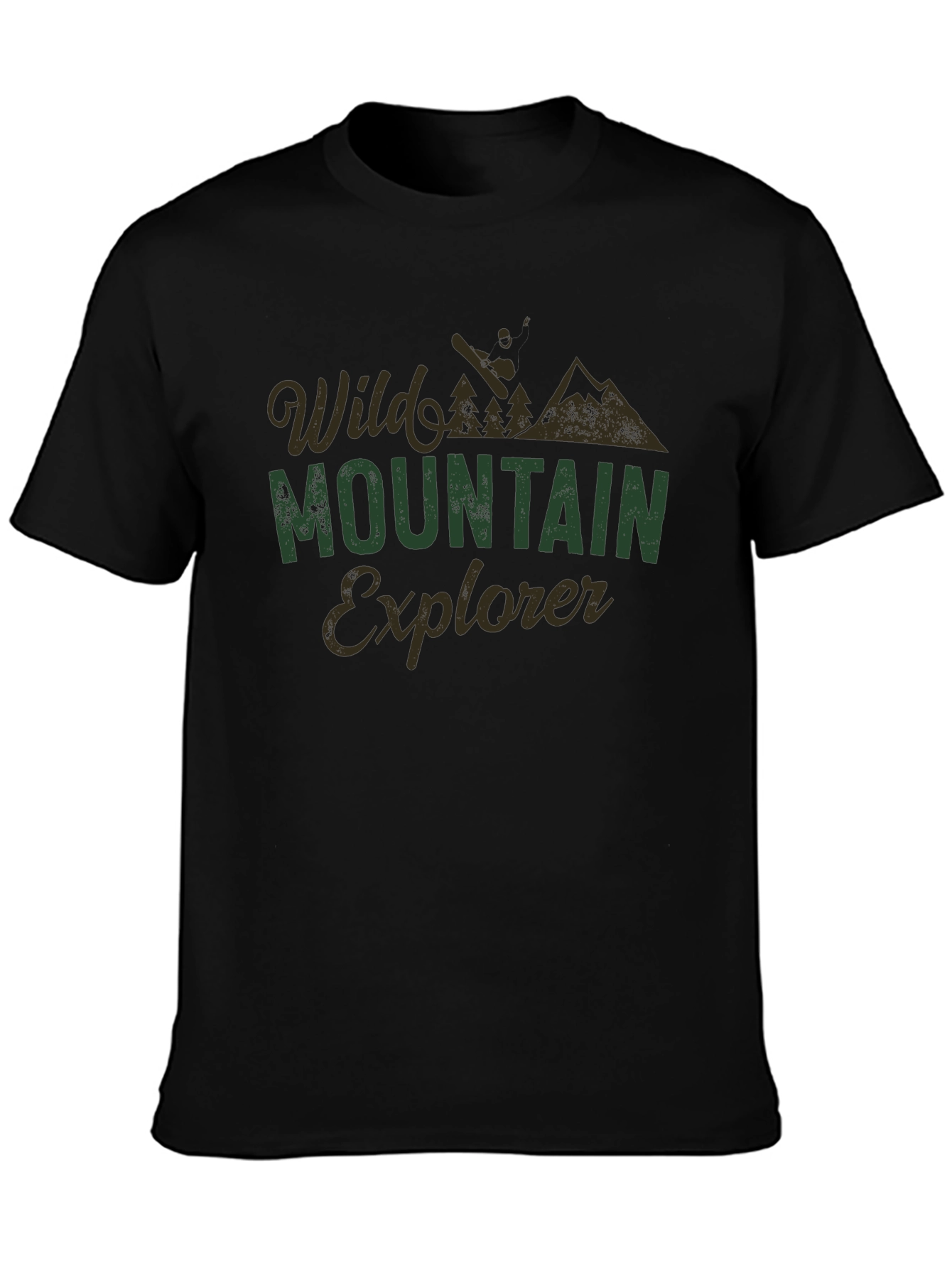Wild Mountain Explorer Graphic T-Shirt