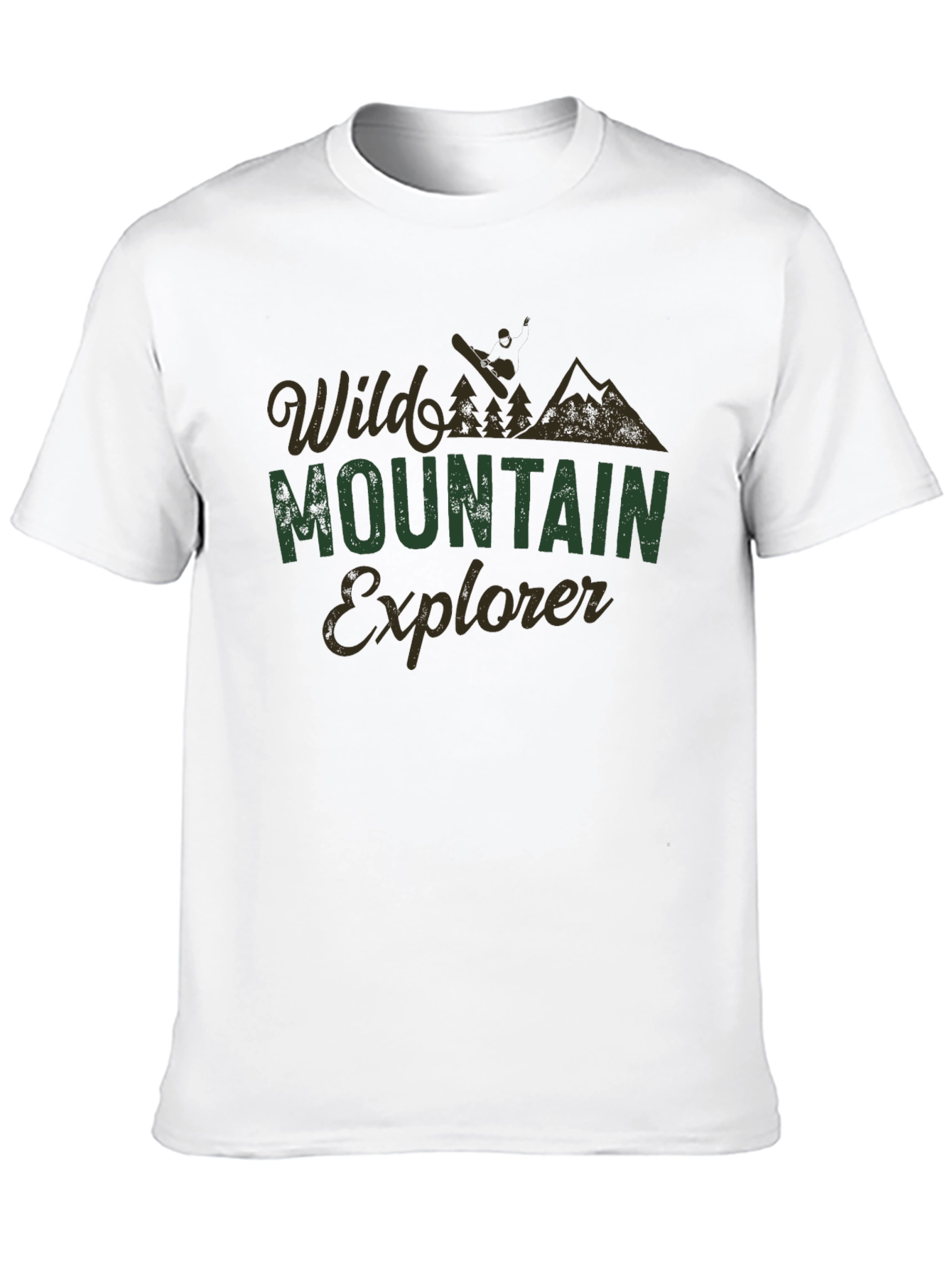 Wild Mountain Explorer Graphic T-Shirt