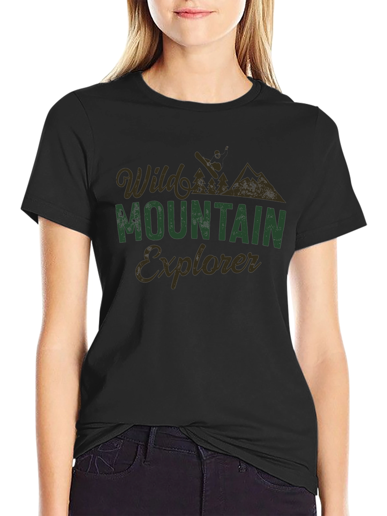 Wild Mountain Explorer Graphic T-Shirt