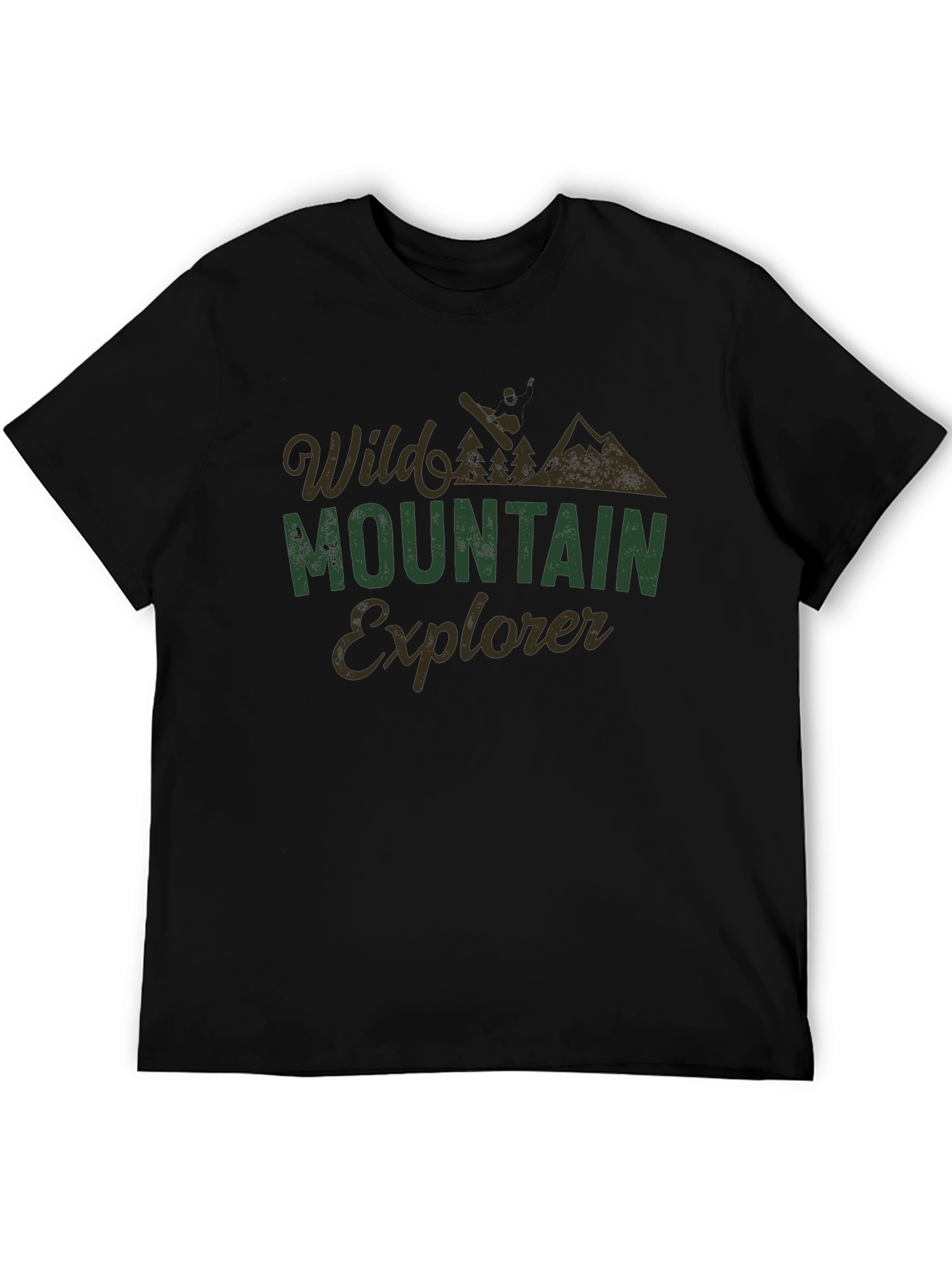 Wild Mountain Explorer Graphic T-Shirt