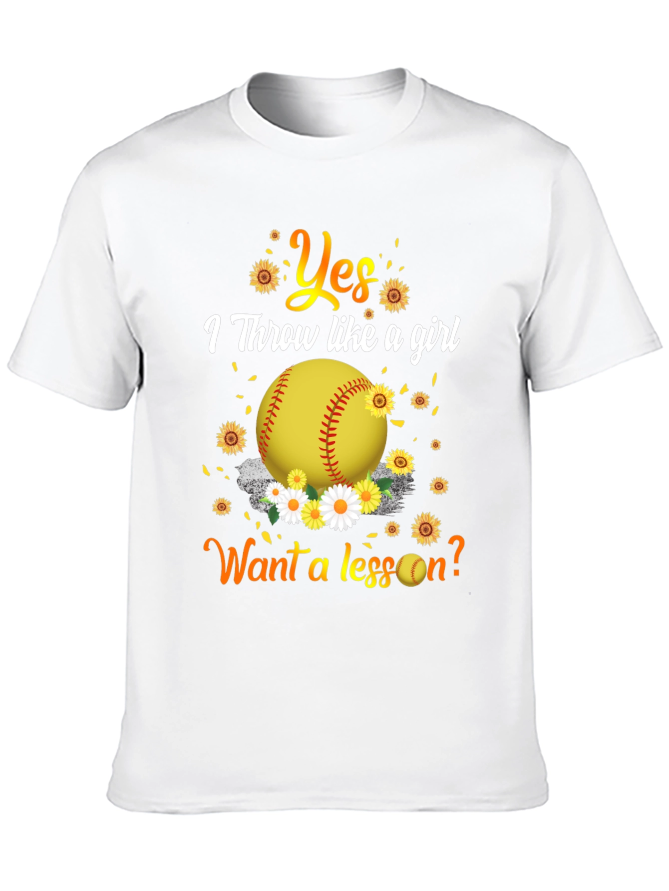 Yes I Throw Like a Girl T-Shirt