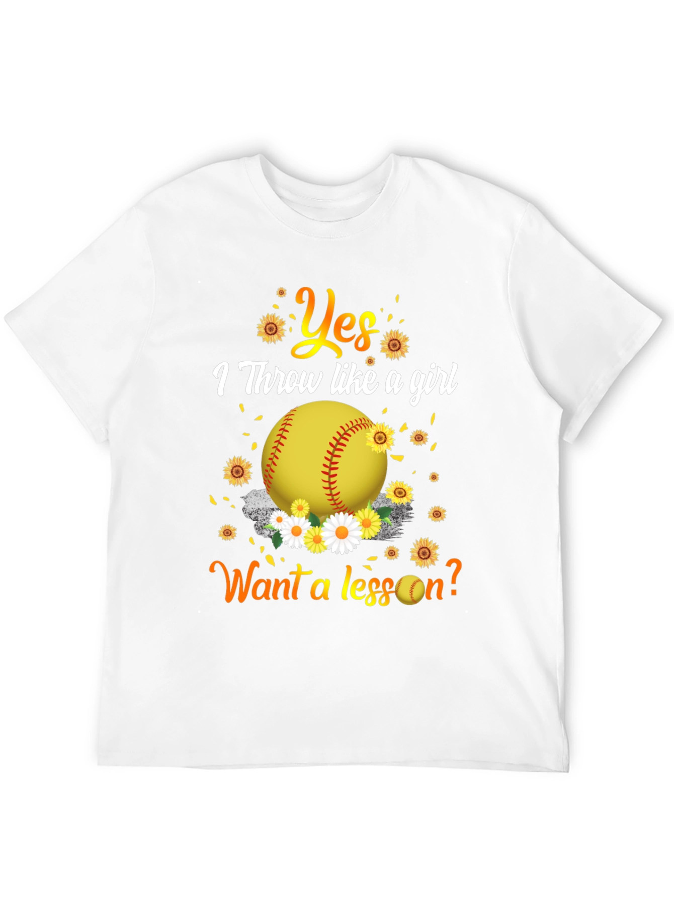 Yes I Throw Like a Girl T-Shirt