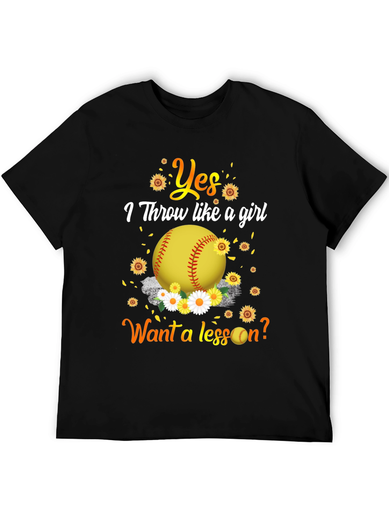 Yes I Throw Like a Girl T-Shirt