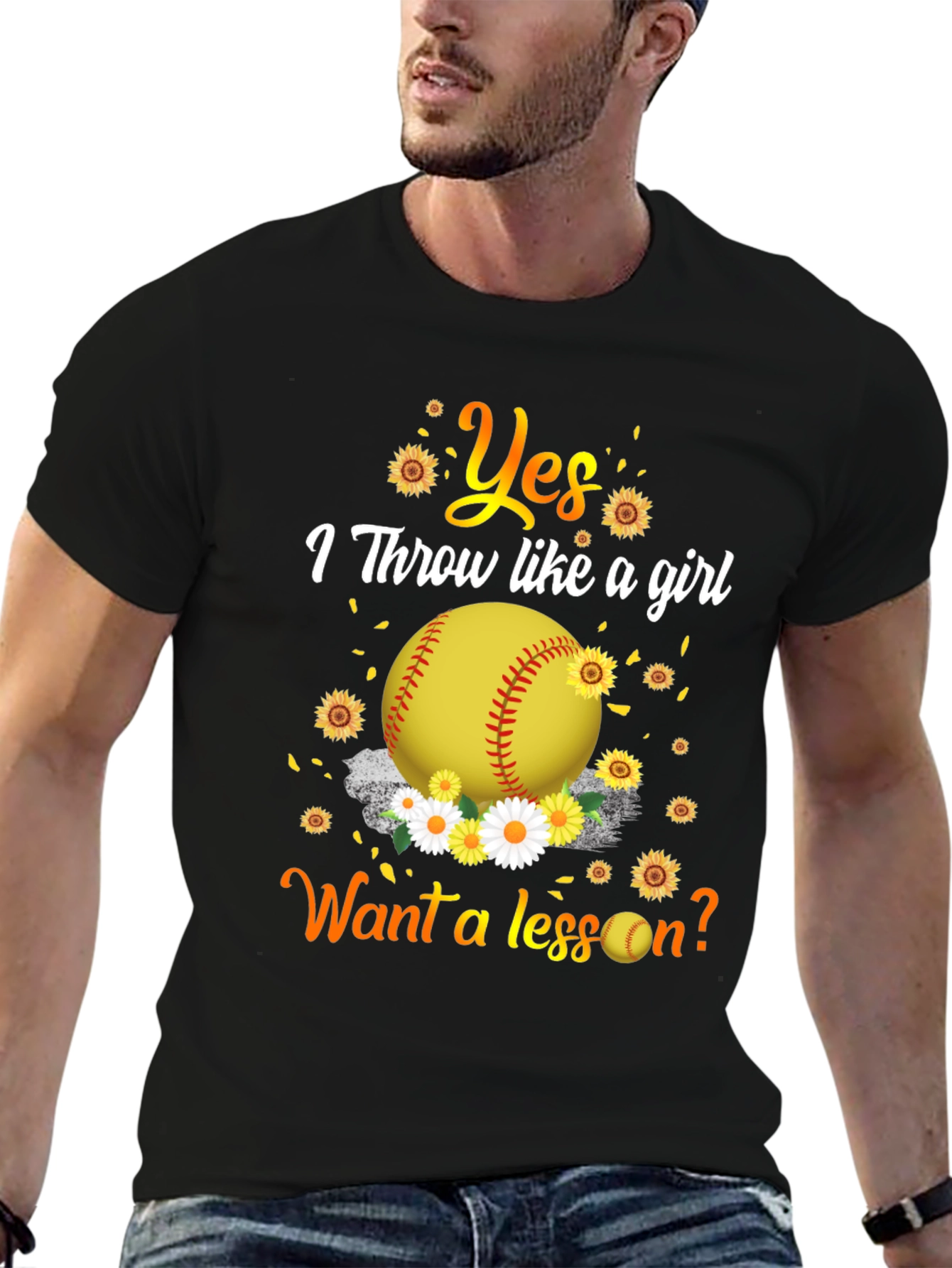 Yes I Throw Like a Girl T-Shirt