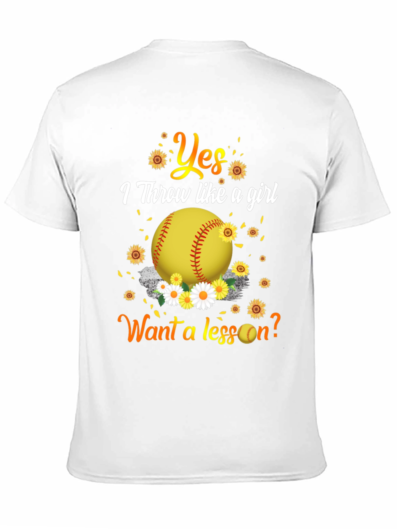 Yes I Throw Like a Girl T-Shirt