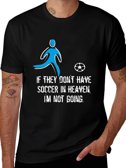 Soccer Heaven Graphic Tee - Funny Player Gift
