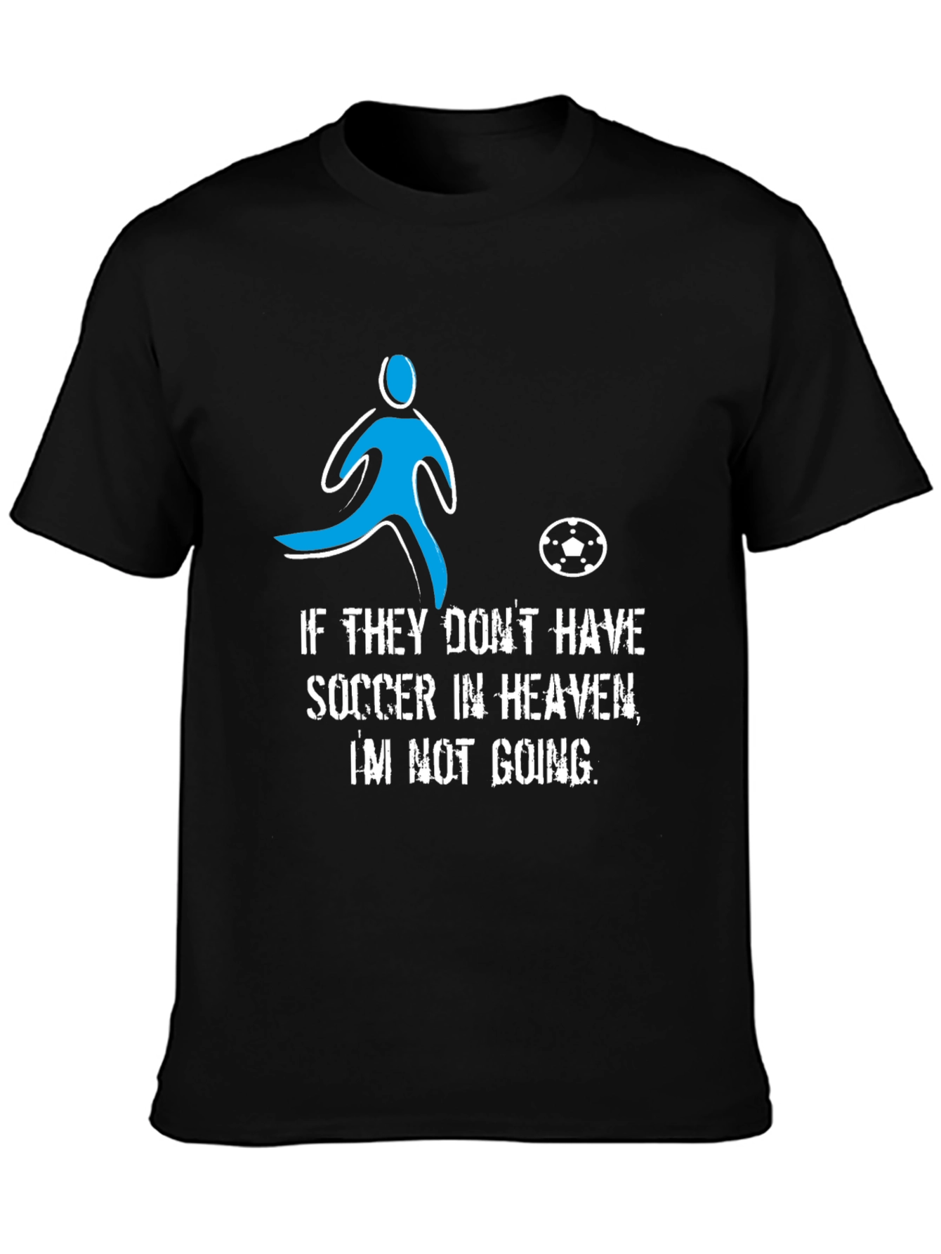 Soccer Heaven Graphic Tee - Funny Player Gift