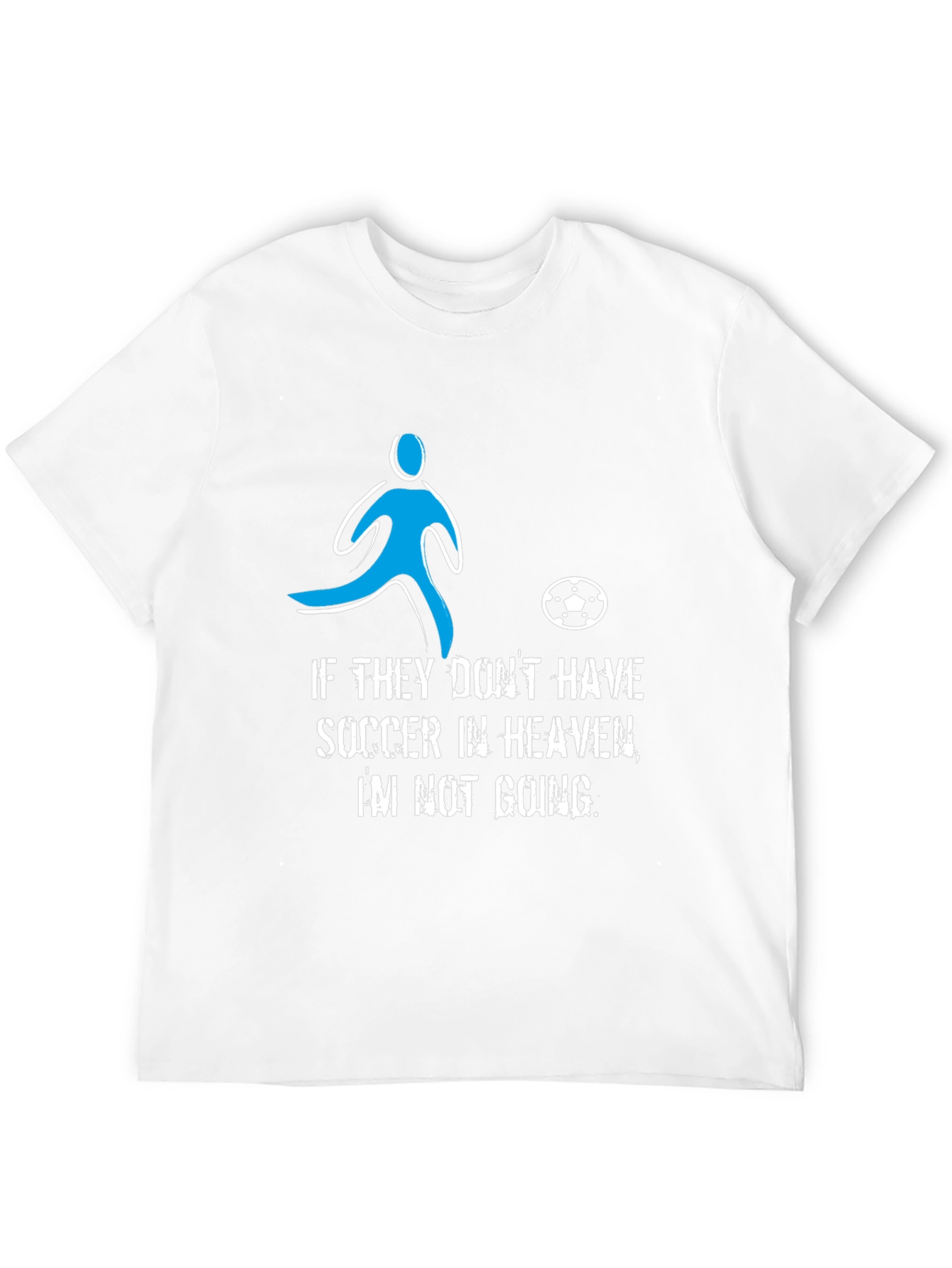 Soccer Heaven Graphic Tee - Funny Player Gift