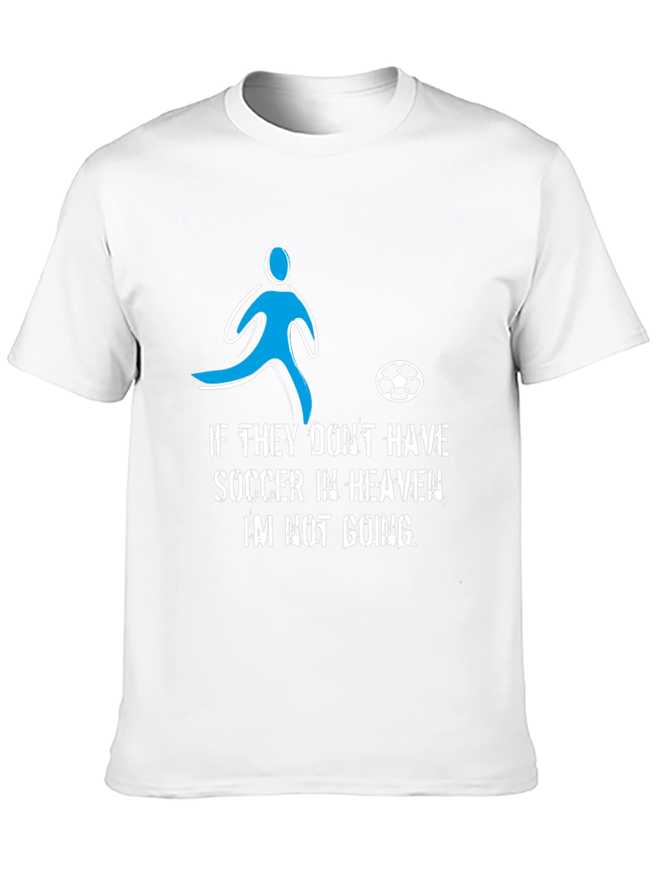 Soccer Heaven Graphic Tee - Funny Player Gift
