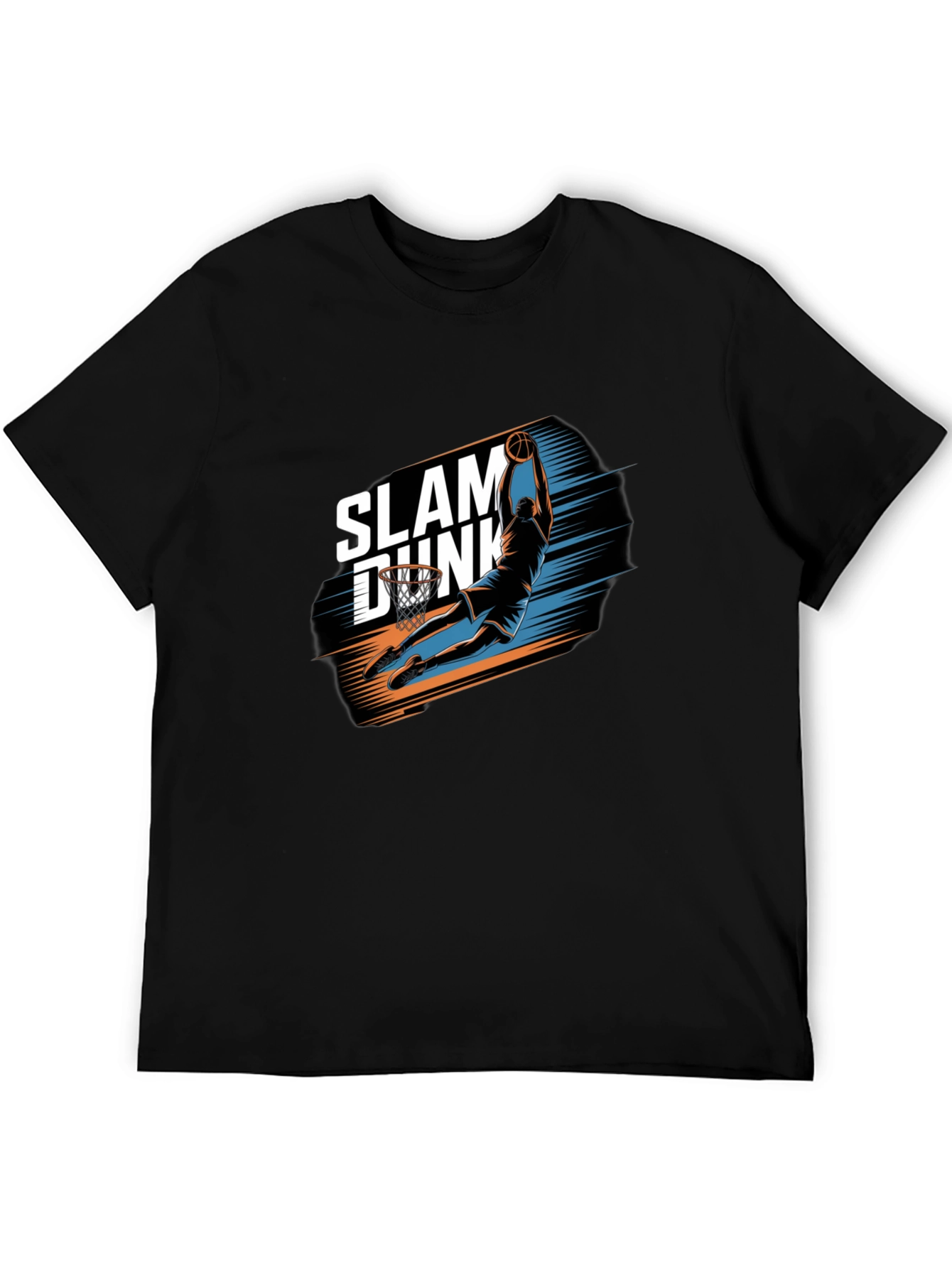 Slam Dunk Graphic Tee - Mens Black T-Shirt