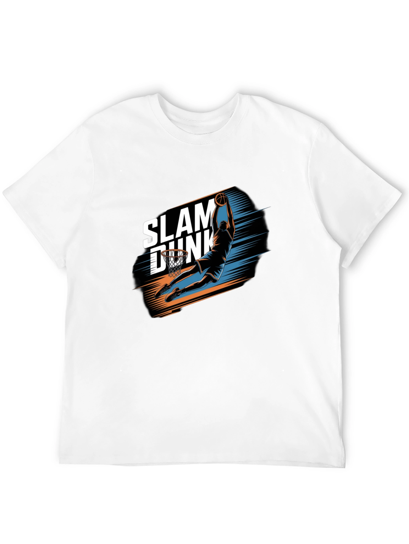 Slam Dunk Graphic Tee - Mens Black T-Shirt