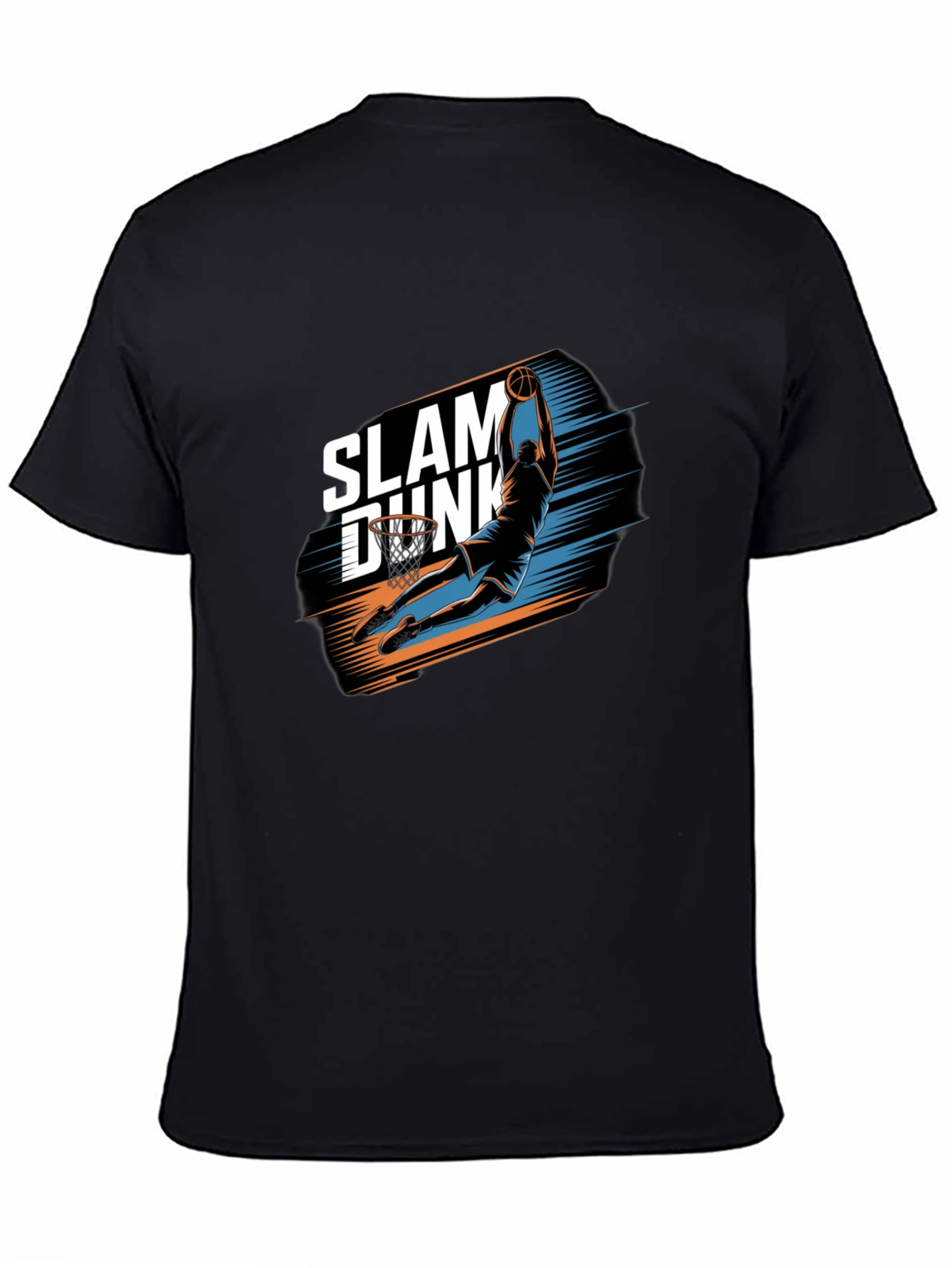 Slam Dunk Graphic Tee - Mens Black T-Shirt