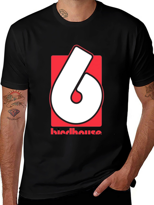 Birdhouse Logo Graphic Black T-Shirt