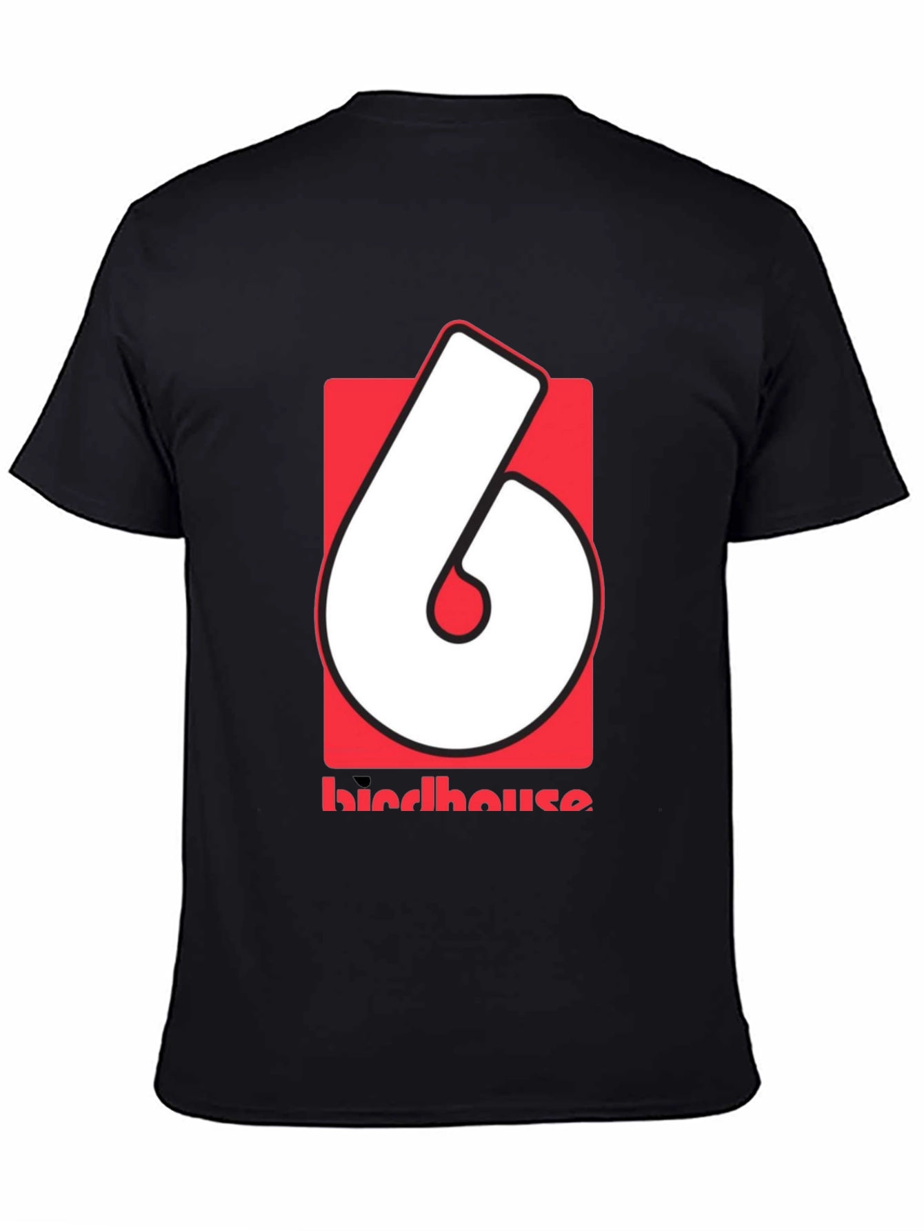 Birdhouse Logo Graphic Black T-Shirt
