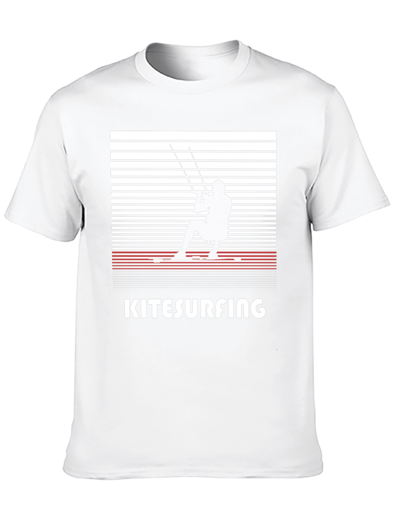 Kitesurfing Graphic Tee | Mens Black T-Shirt