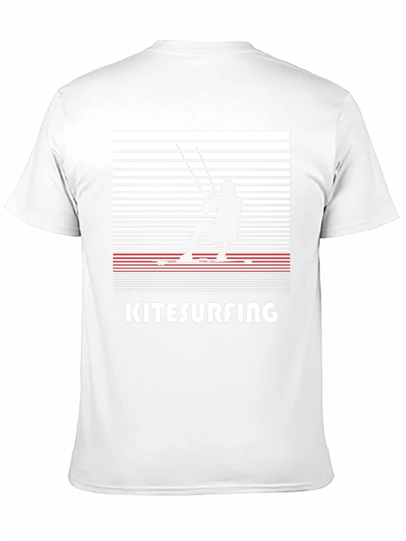Kitesurfing Graphic Tee | Mens Black T-Shirt