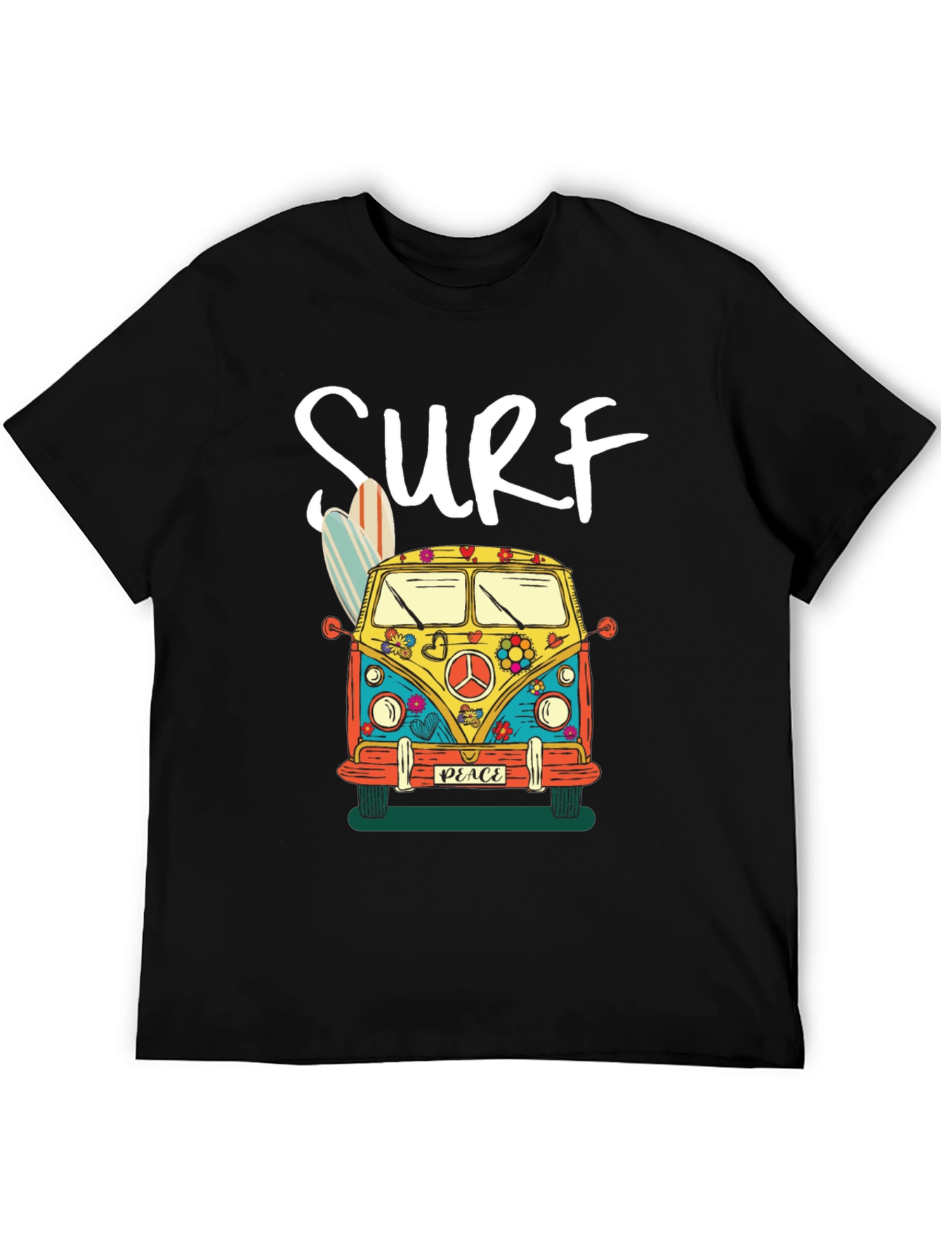 Surf Bus Graphic Tee - Retro Style