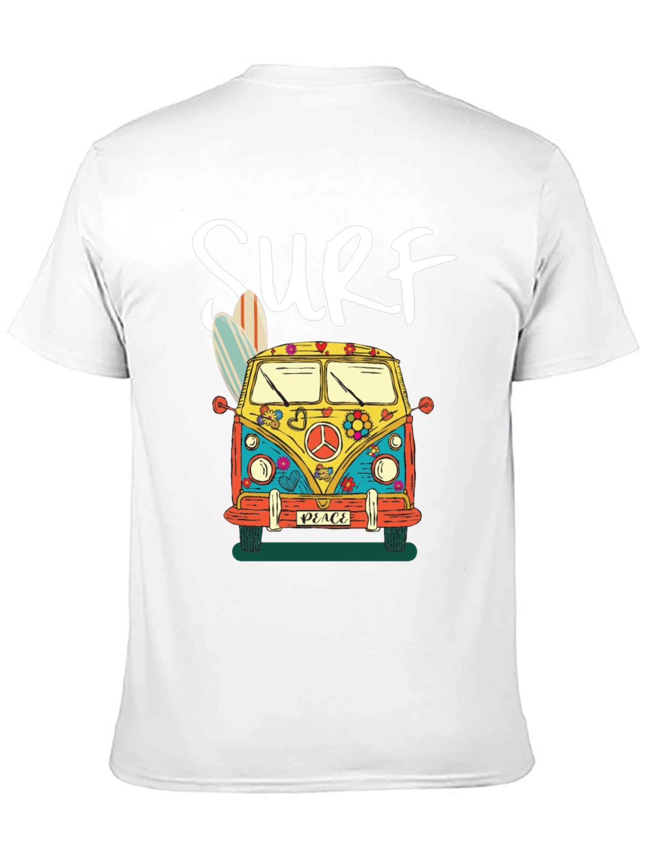 Surf Bus Graphic Tee - Retro Style