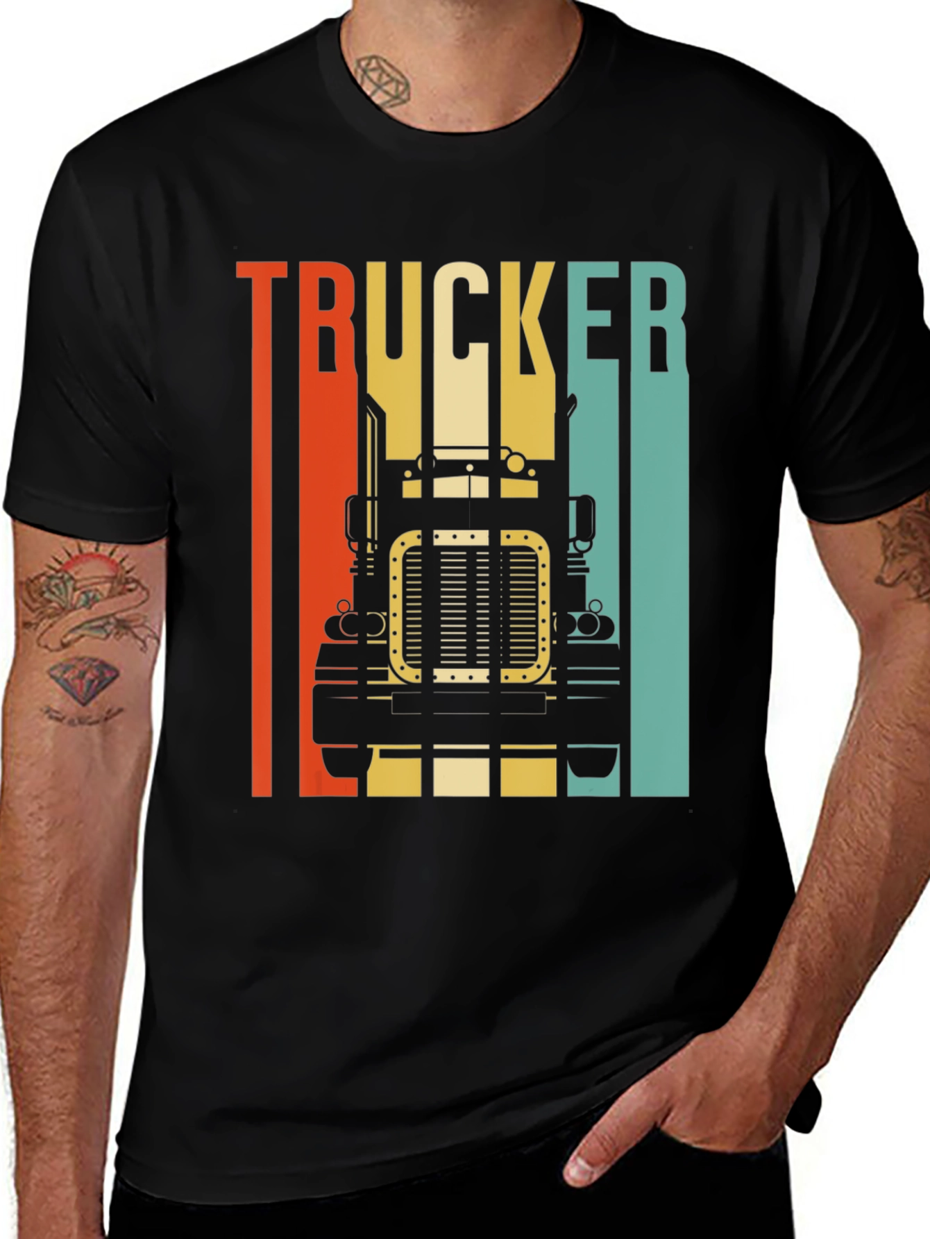 Retro Trucker Graphic Tee