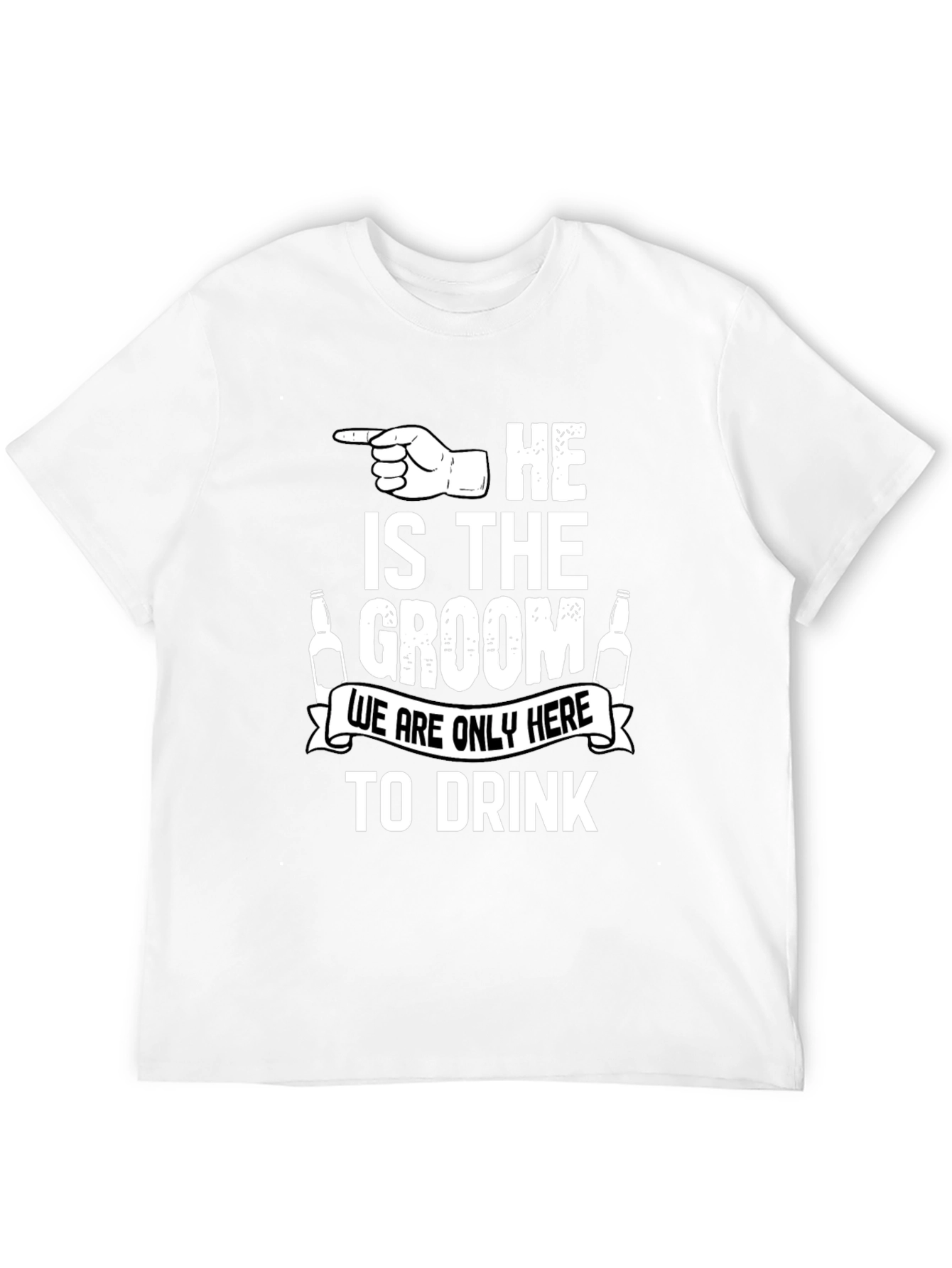 Grooms Crew T-Shirt - Drinking Team Apparel