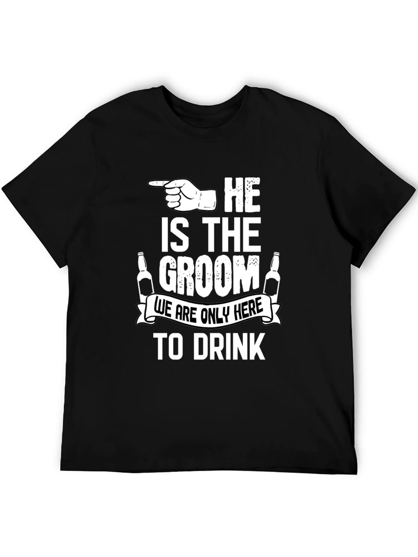 Grooms Crew T-Shirt - Drinking Team Apparel