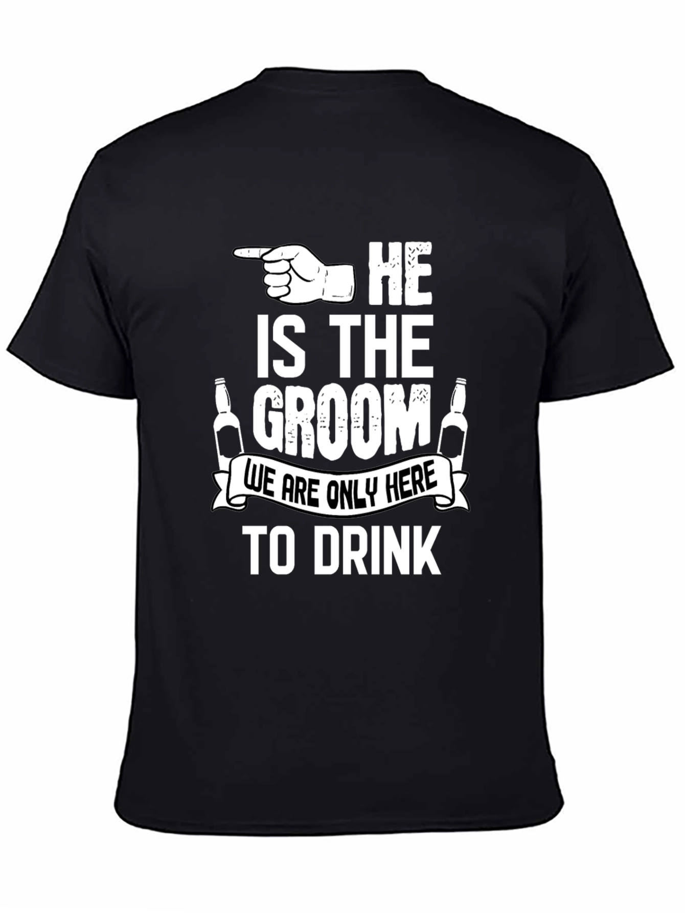 Grooms Crew T-Shirt - Drinking Team Apparel