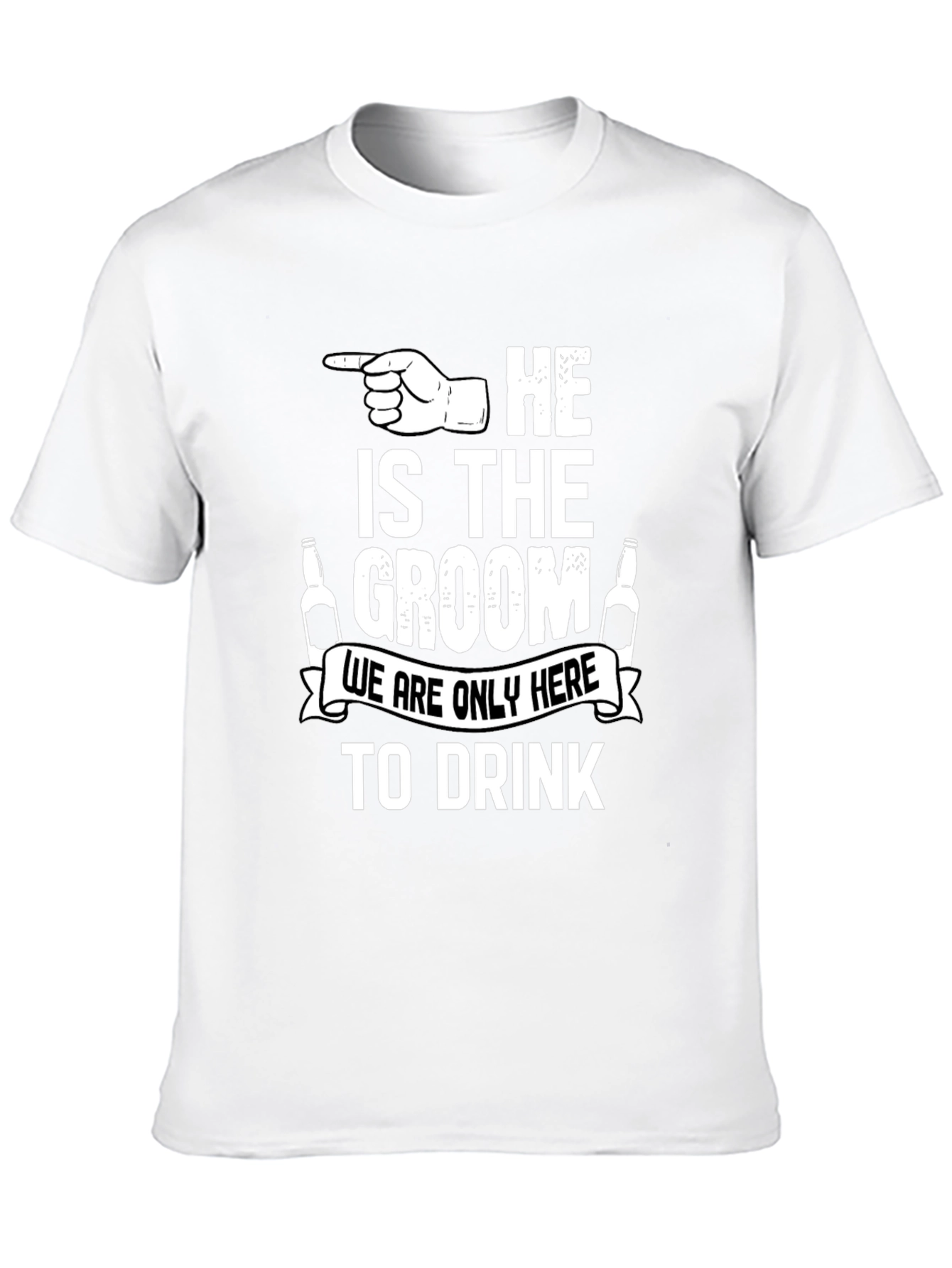 Grooms Crew T-Shirt - Drinking Team Apparel