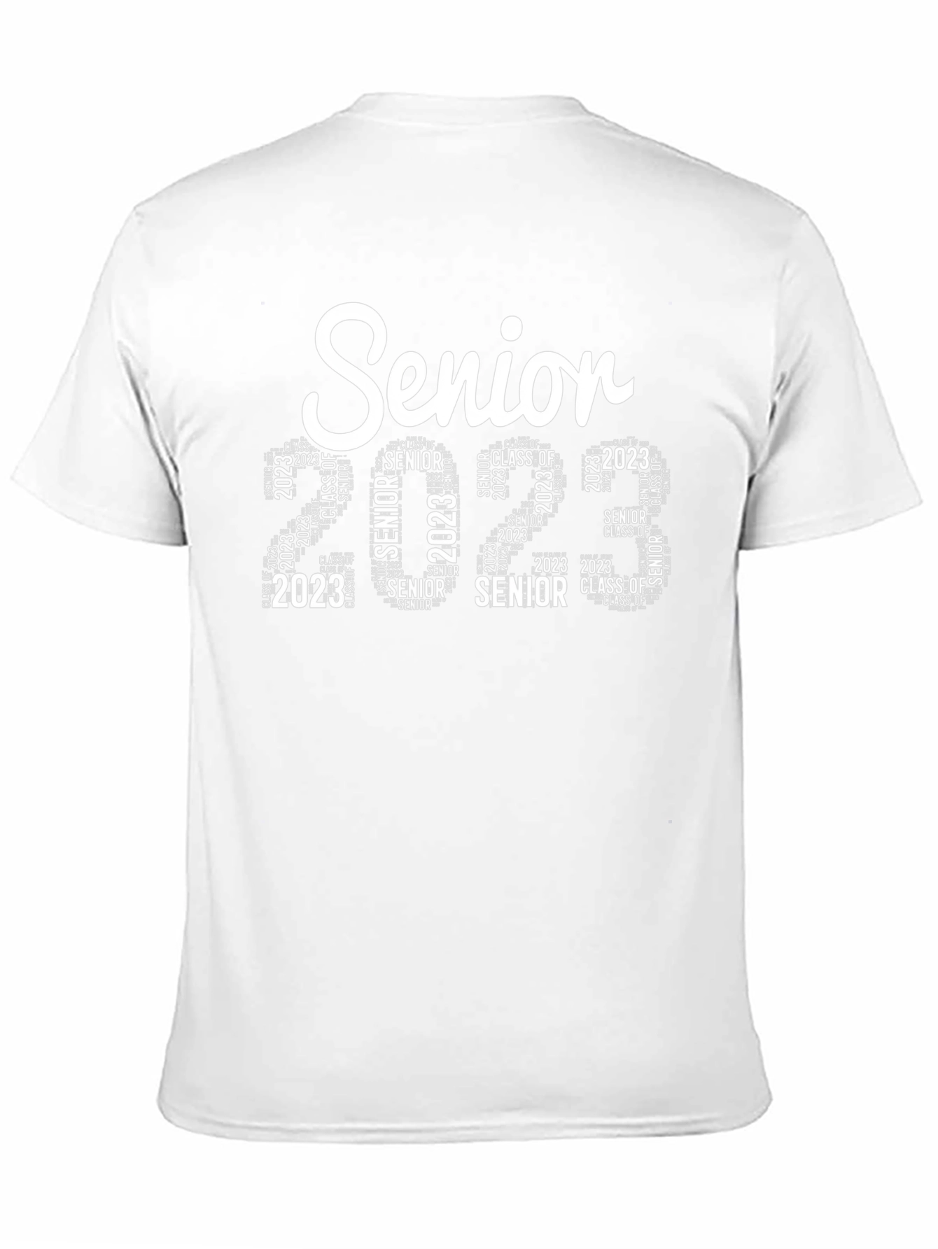 Senior 2023 Word Art T-Shirt