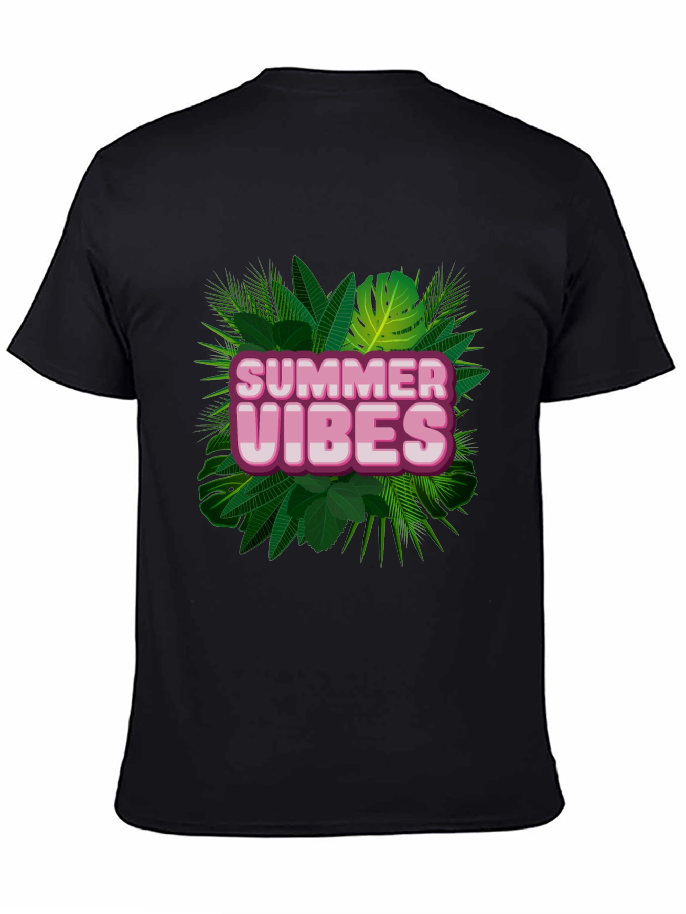 Summer Vibes Tropical Graphic Tee