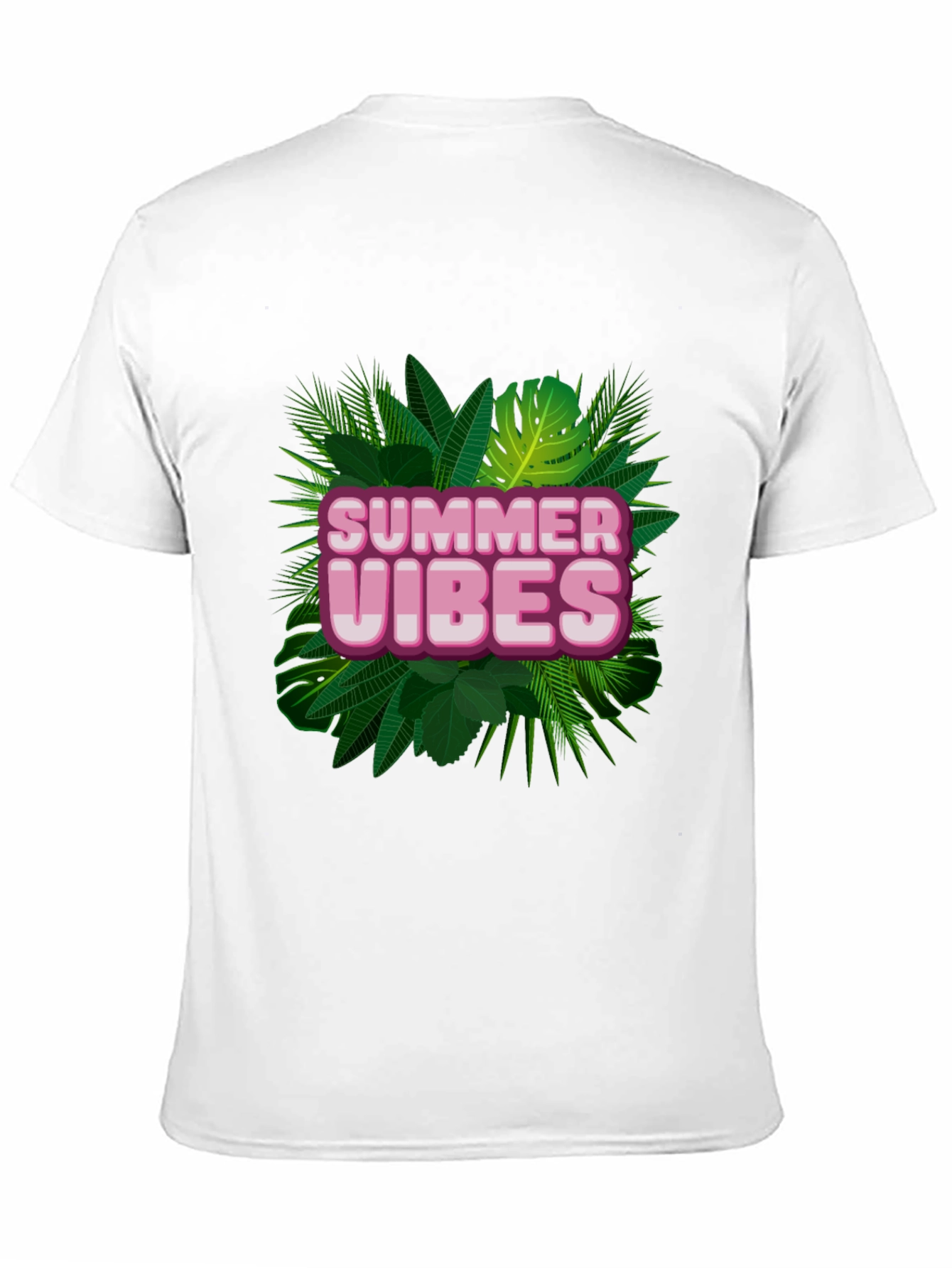 Summer Vibes Tropical Graphic Tee
