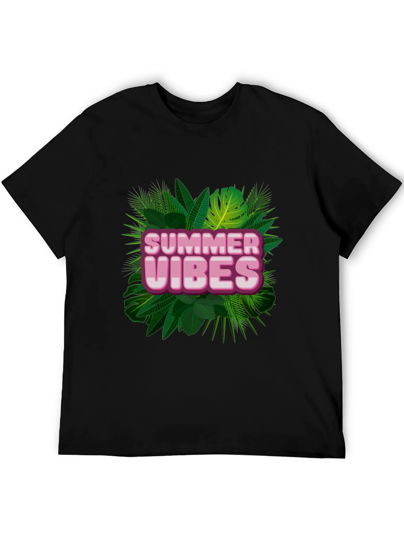Summer Vibes Tropical Graphic Tee