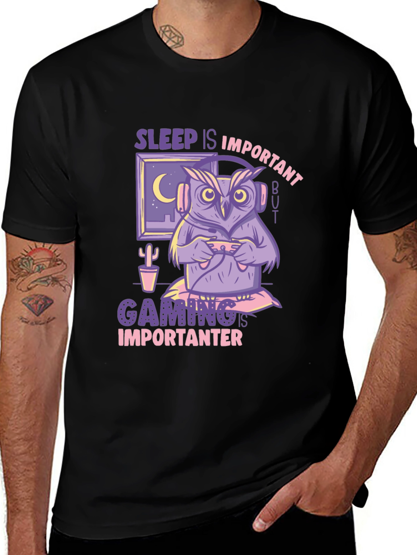Sleep Is Important Gaming T-Shirt