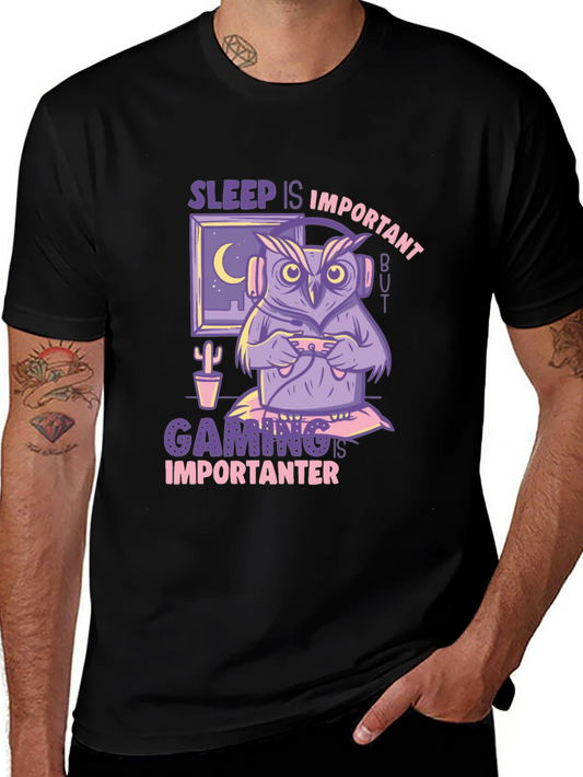 Sleep Is Important Gaming T-Shirt