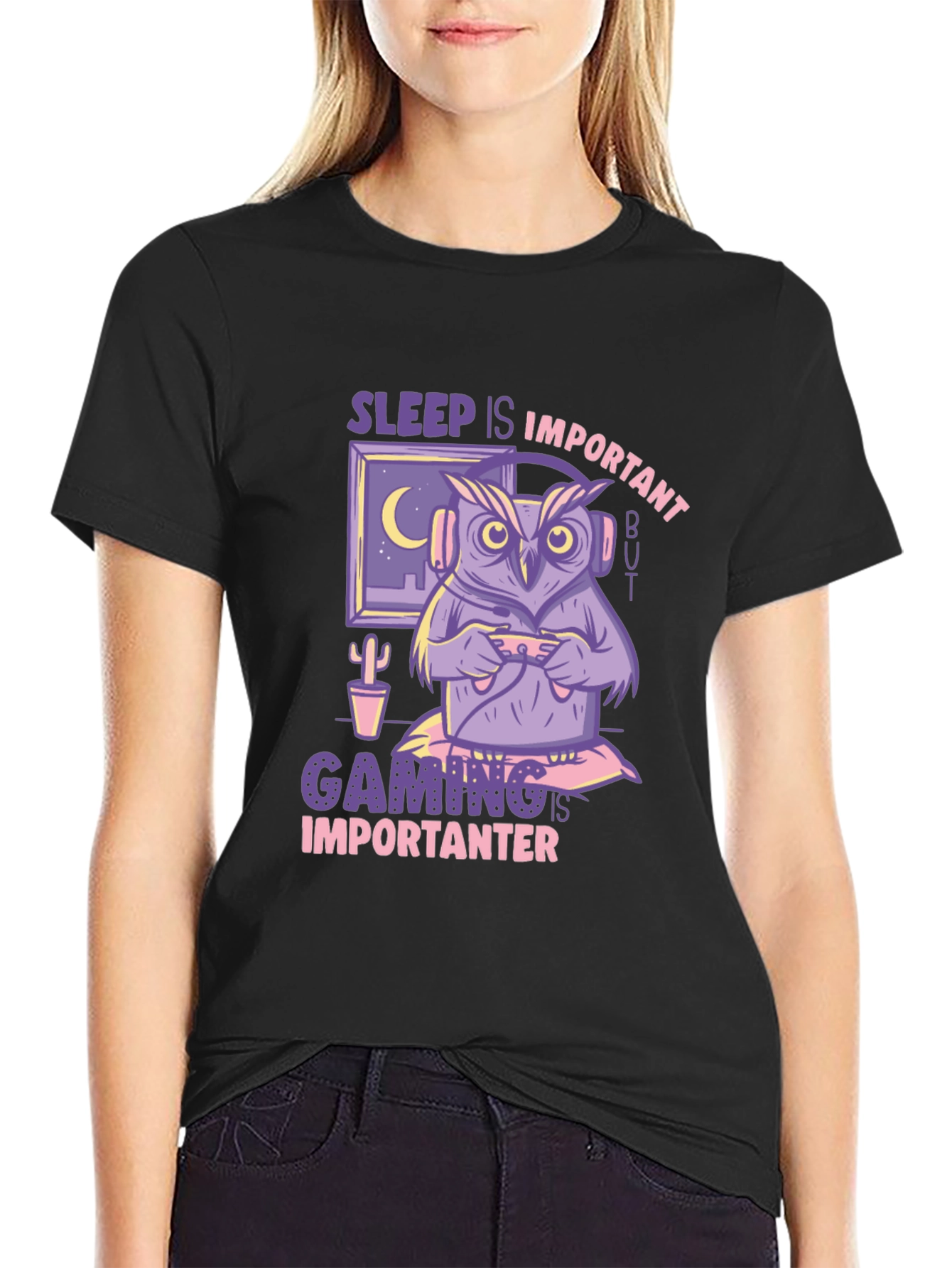 Sleep Is Important Gaming T-Shirt
