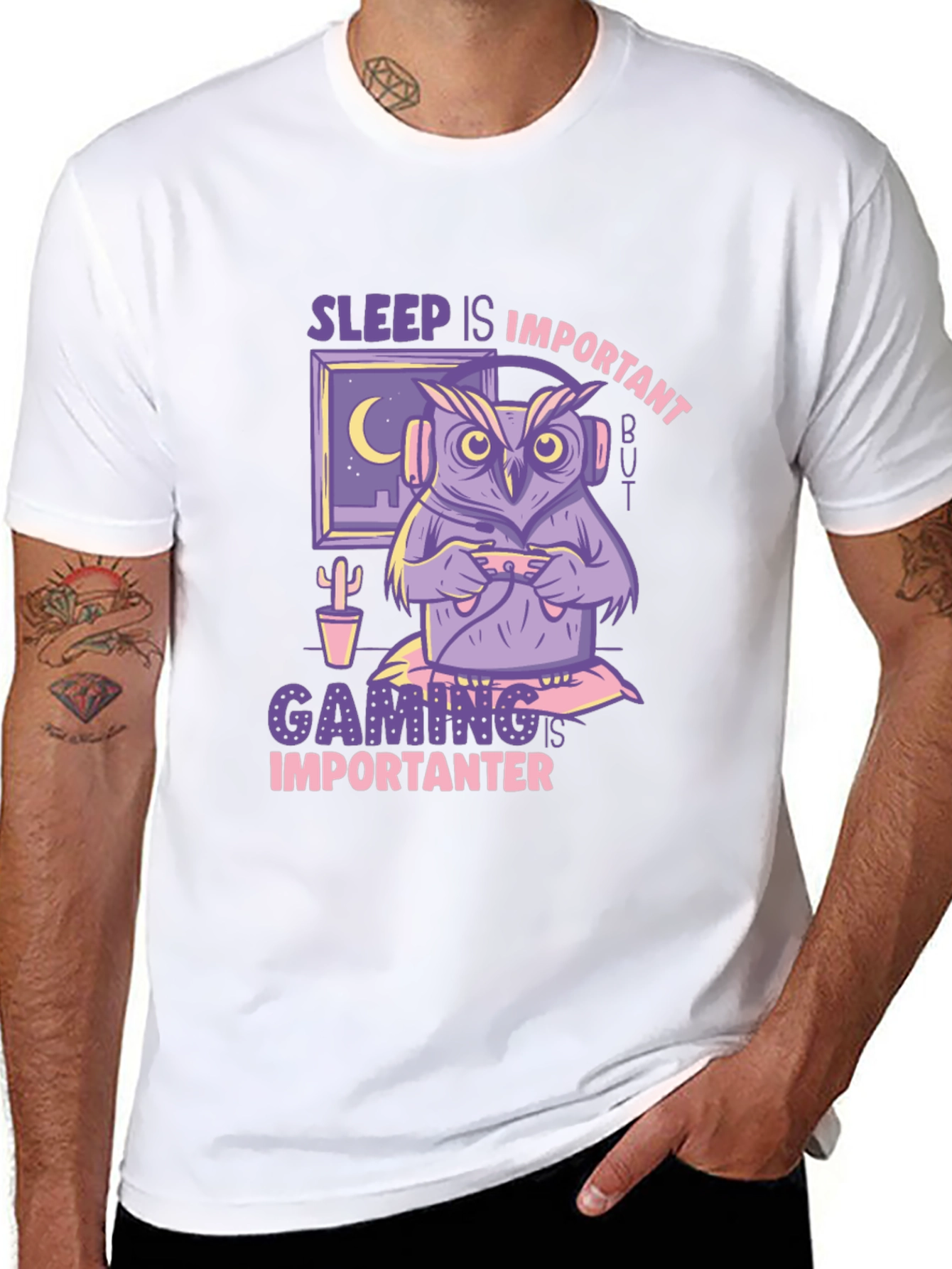 Sleep Is Important Gaming T-Shirt